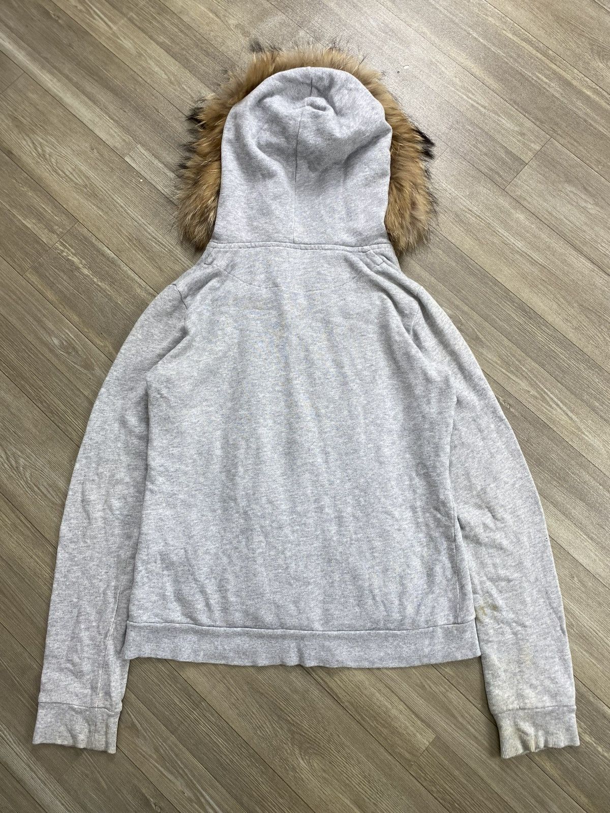 Japanese Brand Y2K Japanese Archive Ifsixwasnine Lgb Style Fur Zip Hoodie Size US L / EU 52-54 / 3 - 13 Thumbnail