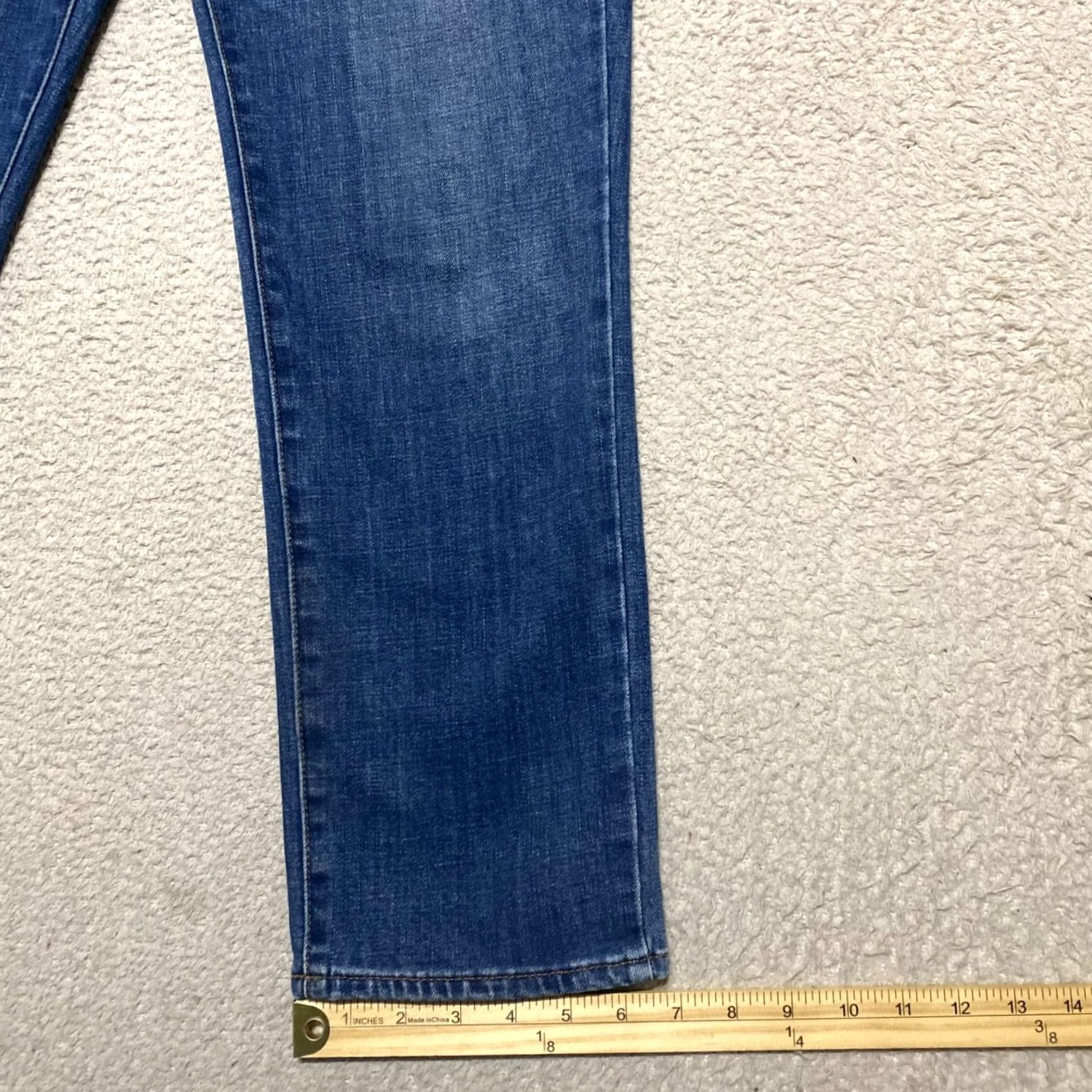 Talbots Talbots Jeans Blue Medium Wash High Waist Ankle Denim 26 Inseam 5-Pocket Regular Women Size 28" / US 6 / IT 42 - 5 Thumbnail