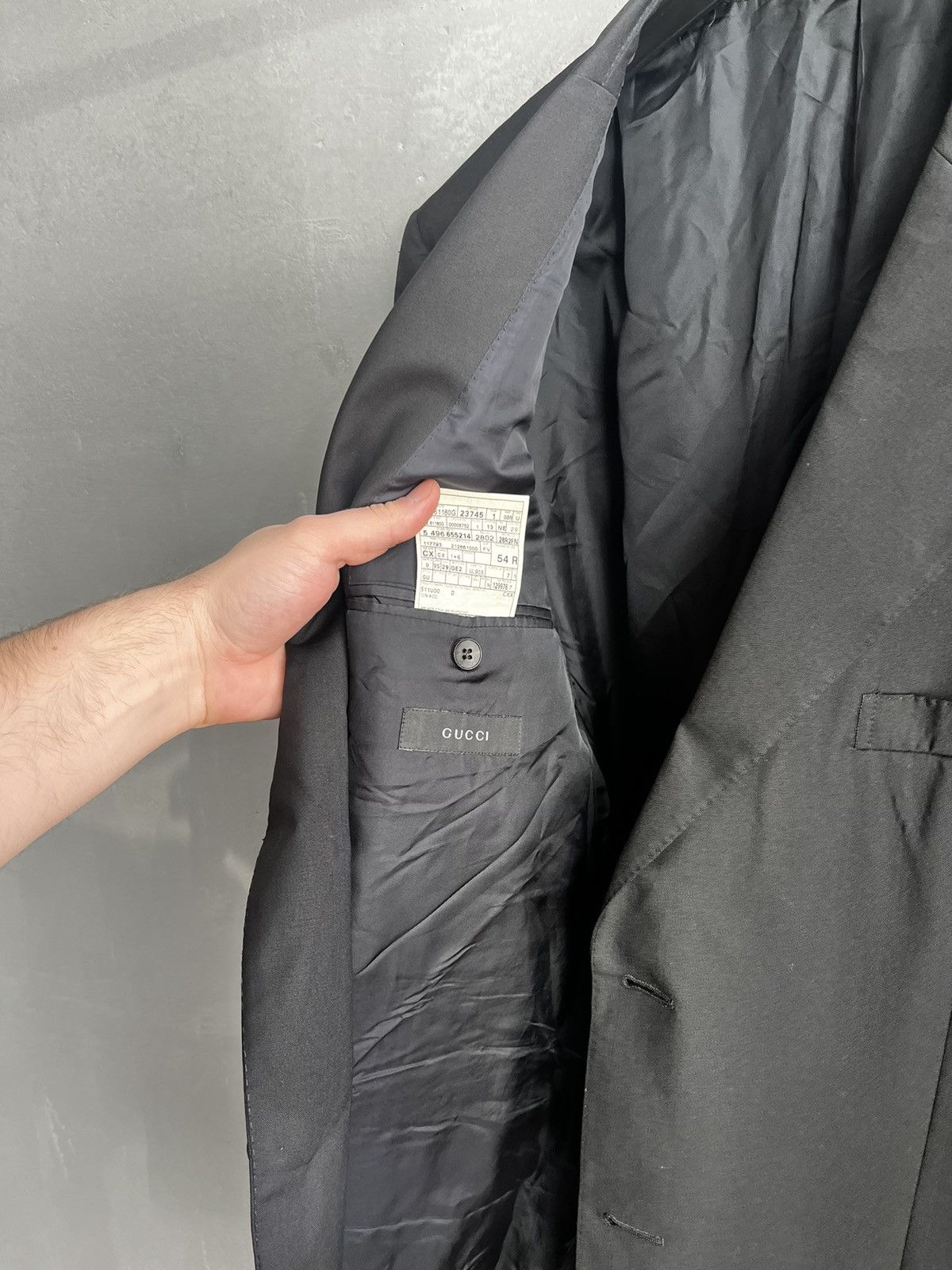 Gucci × Tom Ford × Vintage Gucci blazer jacket vintage Size 54R - 4 Thumbnail