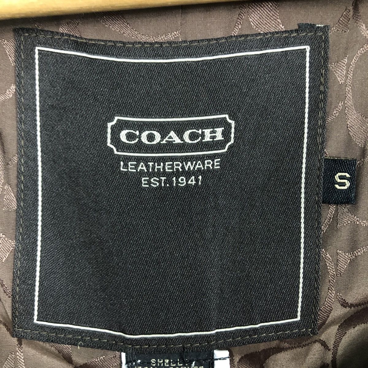 Japanese Brand Vintage Leather Jacket Coach Blanket Size US S / EU 44-46 / 1 - 20 Thumbnail