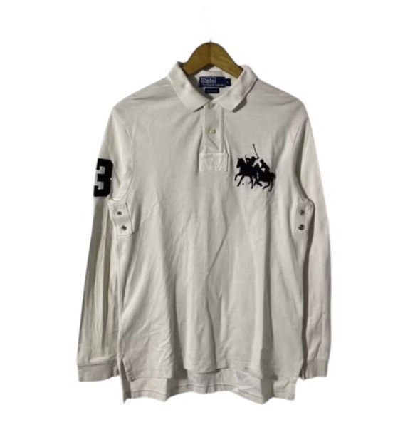 Polo Ralph Lauren × Ralph Lauren × Vintage Polo Ralph Lauren Big Logo Chief Keef Rugby Polos #3 Size US M / EU 48-50 / 2 - 1 Thumbnail