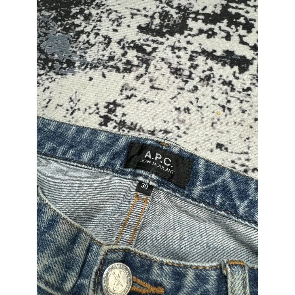 A.P.C. Apc Jeans Trousers Size 30 Blue Size US 30 / EU 46 - 4 Thumbnail