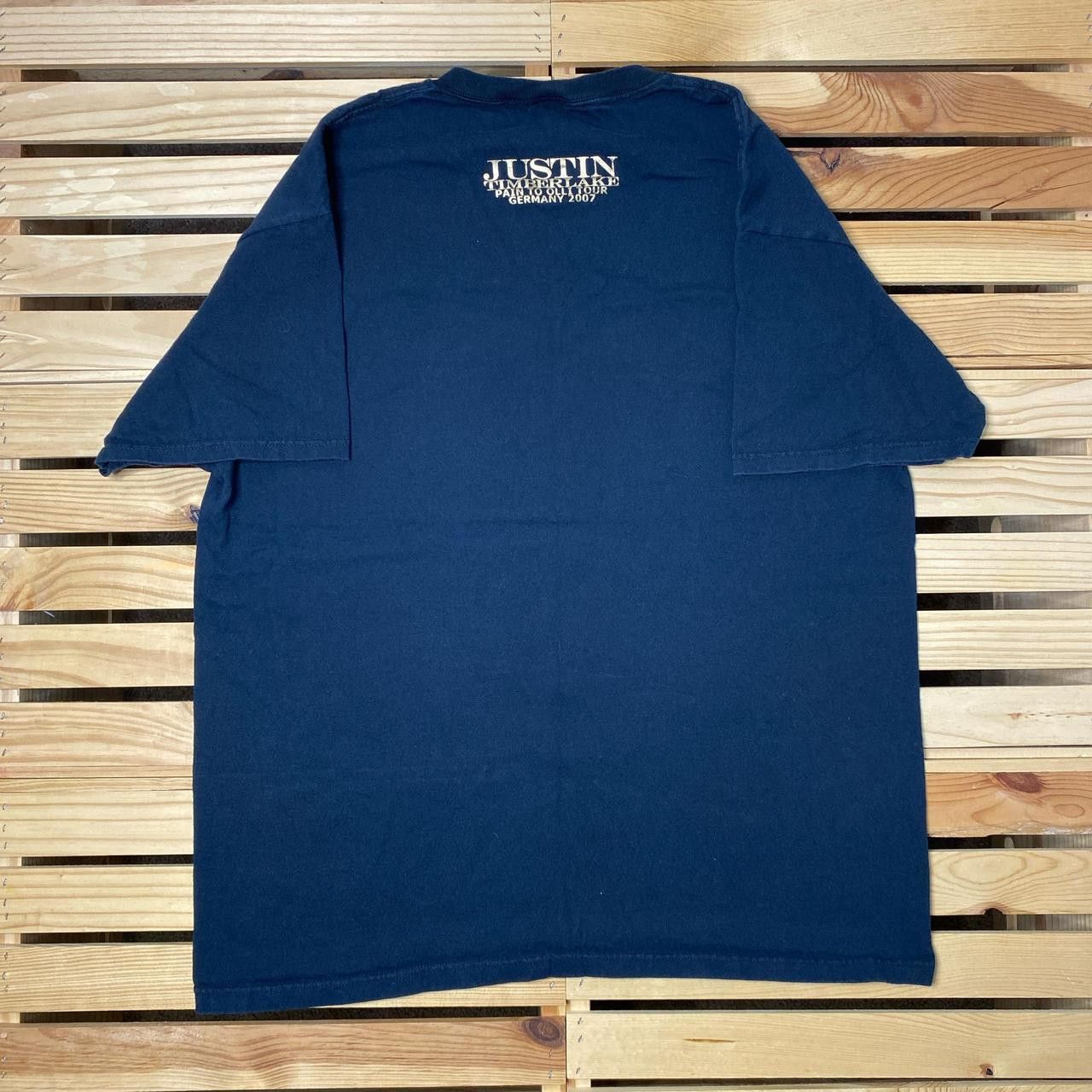 Fruit Of The Loom Vintage Justin Timberlake Black Concert Tee Size XL Size US XL / EU 56 / 4 - 2 Thumbnail