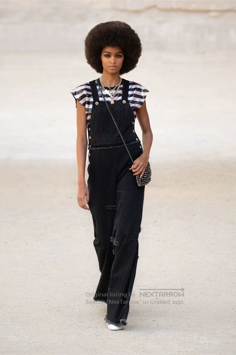 Chanel Chanel 22C Early Spring Vacation Full Sequin Striped Vest Size XXS / US 00 / IT 34 - 9 Thumbnail