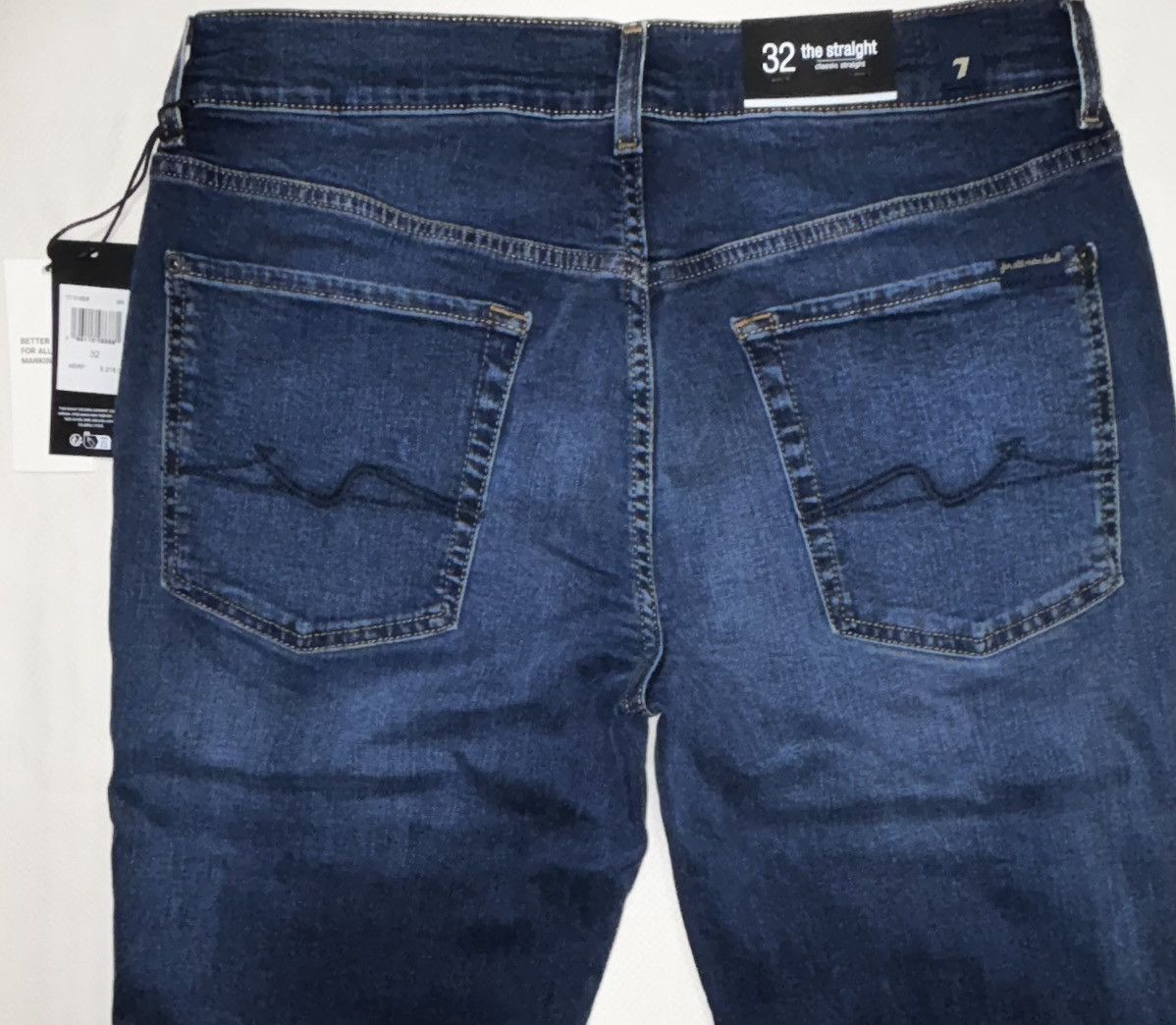 7 For All Mankind 7 For All Mankind Men’s The Straight in Warm Braw 32W/ 33In Size US 32 / EU 48 - 8 Thumbnail