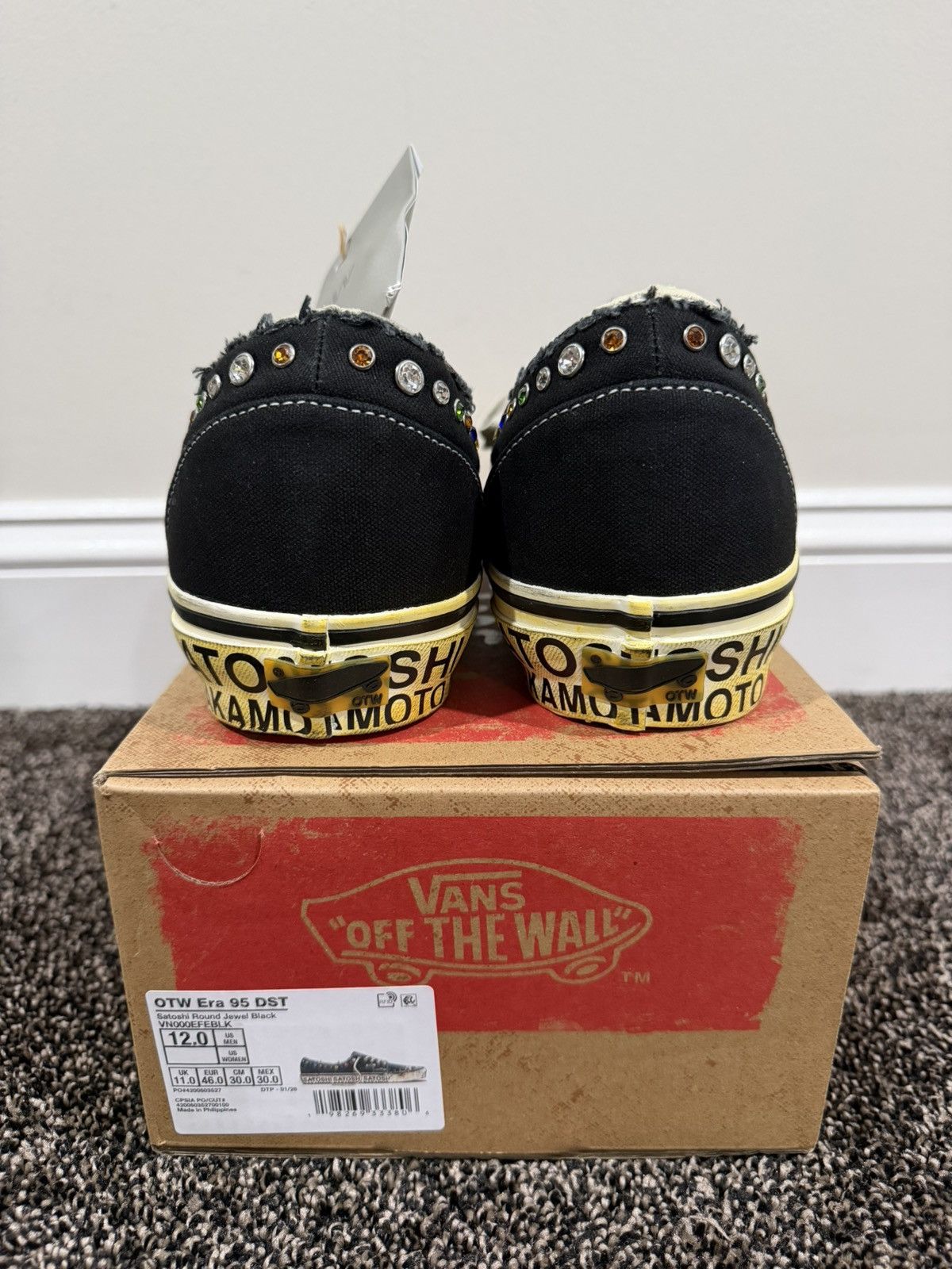 Satoshi Nakamoto × Vans Satoshi Nakamoto x Vans OTW Lucky Charms Era 95 Low Sneakers Size US 12 / EU 45 - 3 Thumbnail