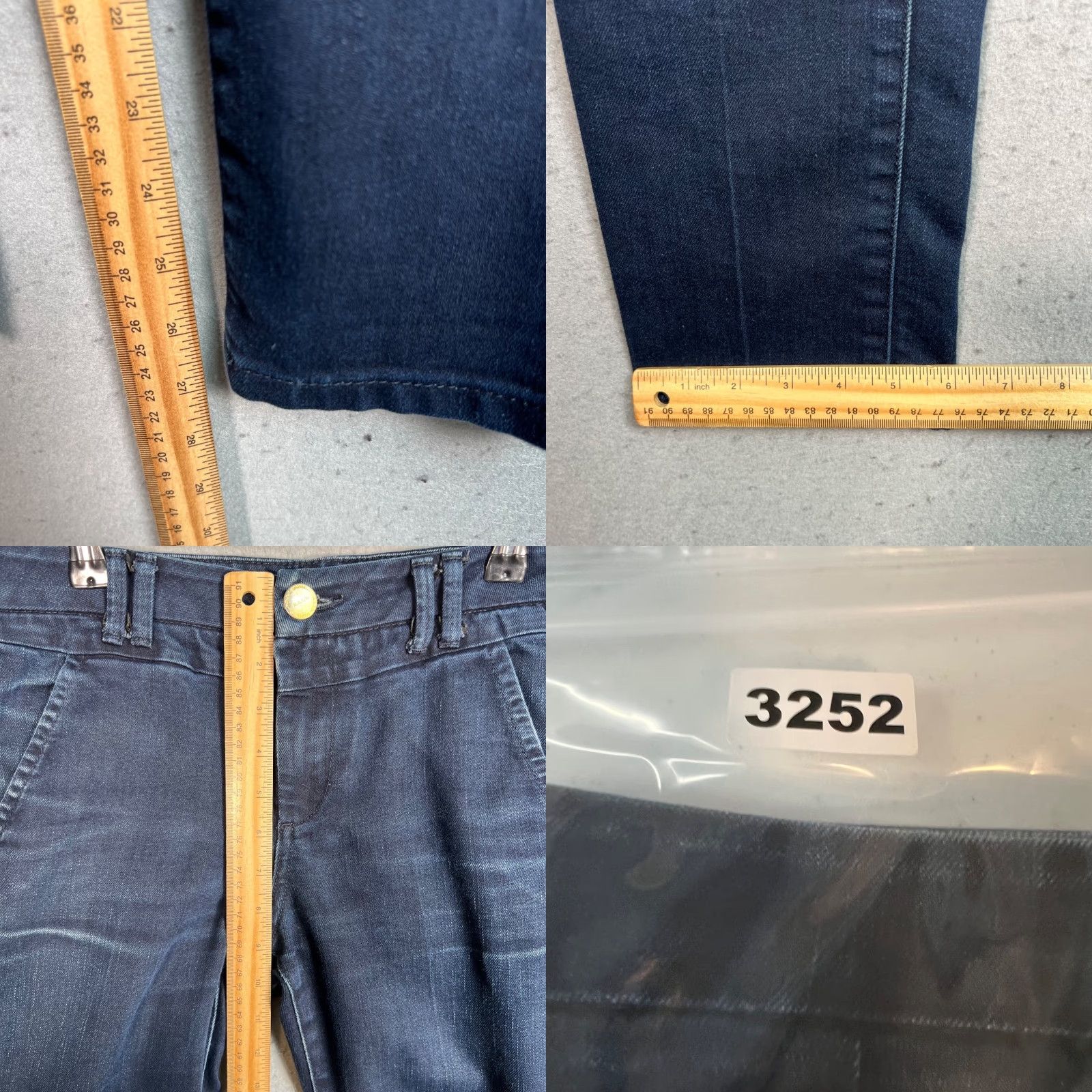 Topshop Topshop Moto Jeans Size 26 Dark Wash Skinny Cotton Blend Denim Womens Size 26" / US 2 / IT 38 - 8 Thumbnail