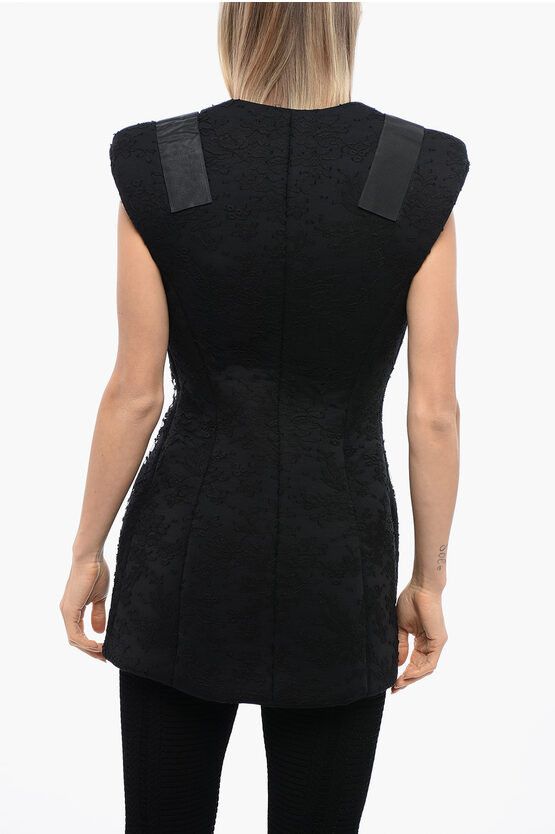 Balmain o1y0525 Vest in Black Size S / US 4 / IT 40 - 3 Thumbnail