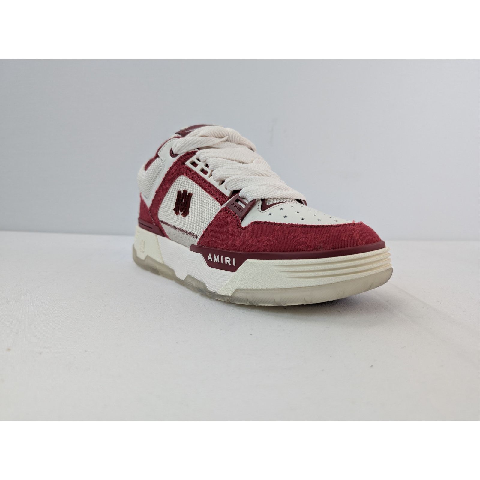Amiri o1rshd1 MA-1 sneaker in white and red Size US 11 / EU 44 - 2 Thumbnail