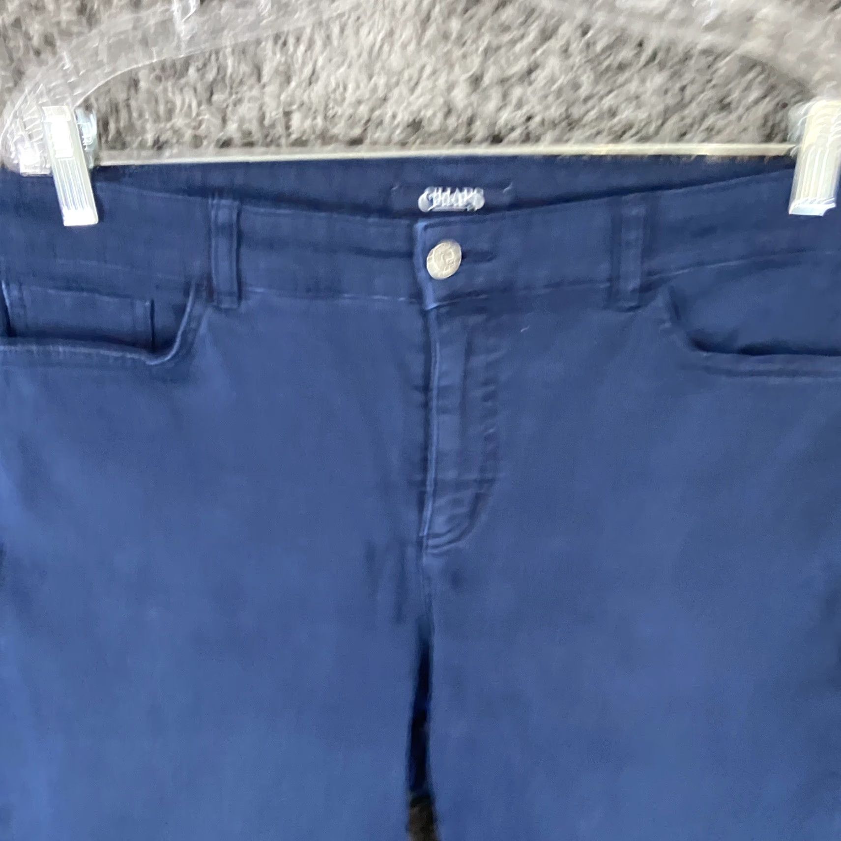 Chaps CHAPS Capris Pants Blue Women's Regular 12 Size ONE SIZE - 4 Thumbnail