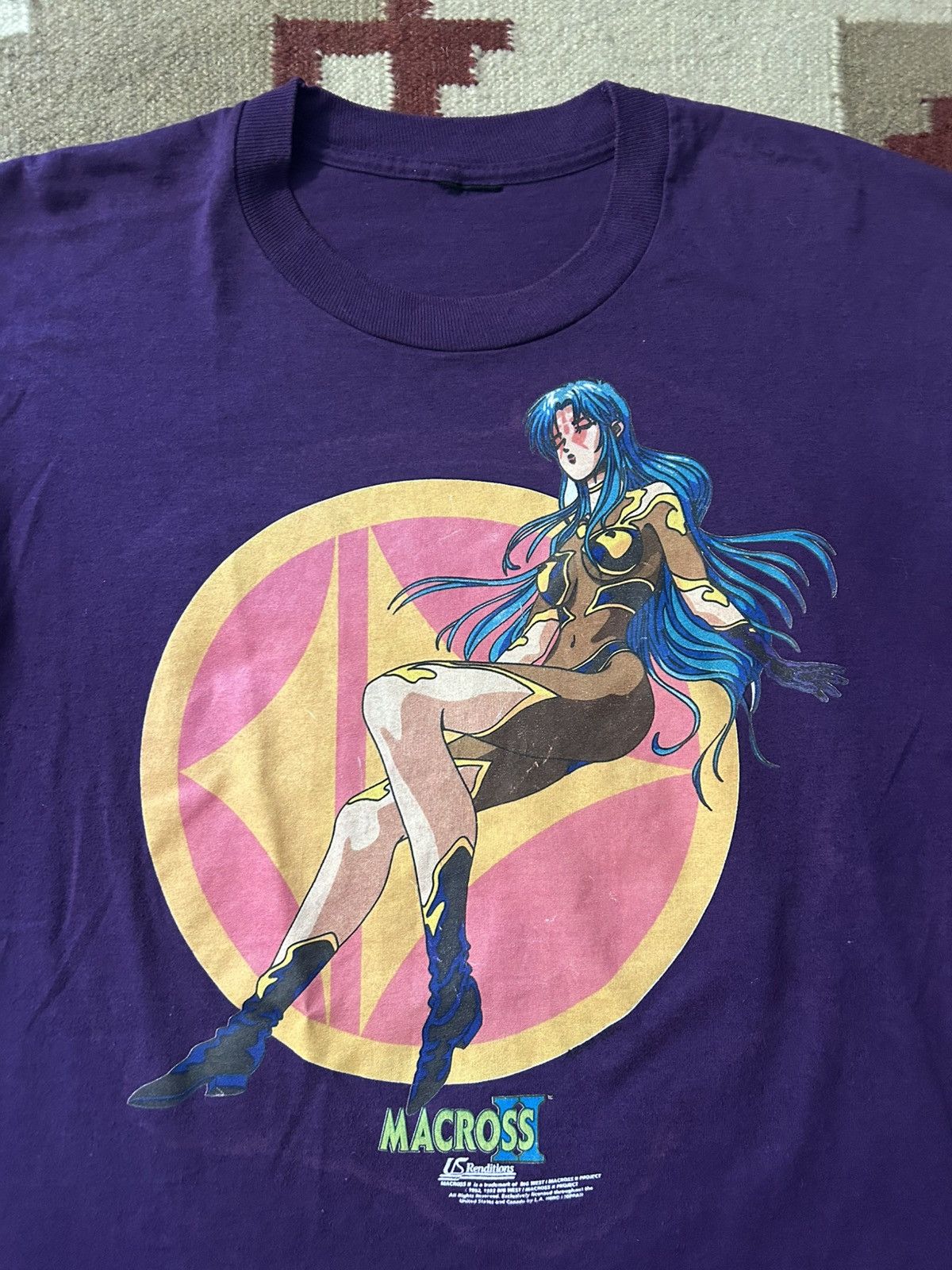 Vintage VINTAGE MACROSS II ANIME TSHIRT 90s SINGLE STITCH SIZE L Size US L / EU 52-54 / 3 - 2 Thumbnail