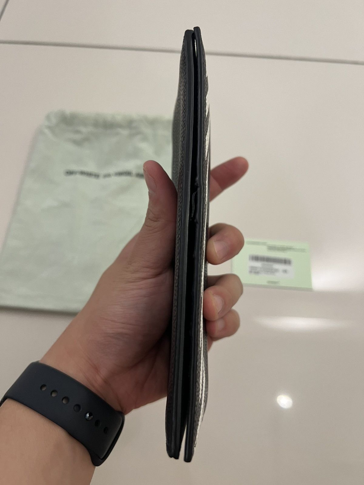 Off-White Off White Diagonal Long Wallet Black Size ONE SIZE - 12 Thumbnail