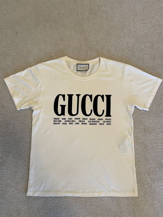 Gucci best sale cities tee