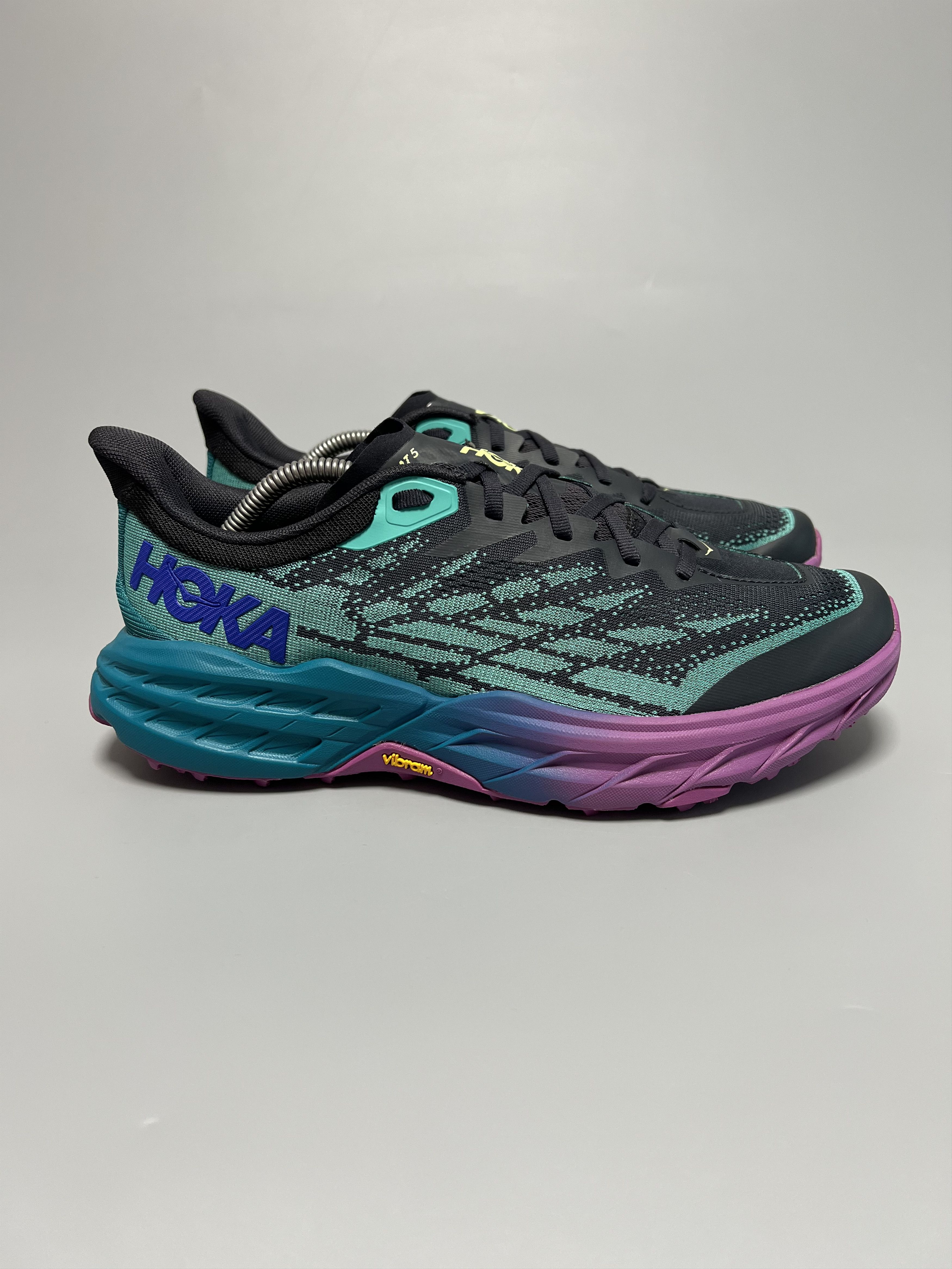 Hoka 9D Hoka One One Speedgoat 5 Trail Running Shoes 1123157-BGKY Size US 9 / EU 42 - 1 Thumbnail