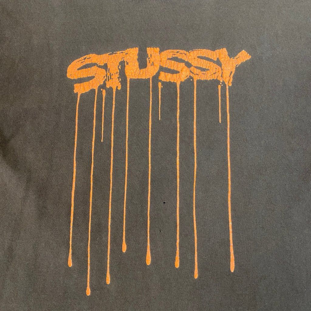Stussy Vintage Stussy Dripping Graphic Tee 90’s Made in USA Size US XL / EU 56 / 4 - 2 Thumbnail