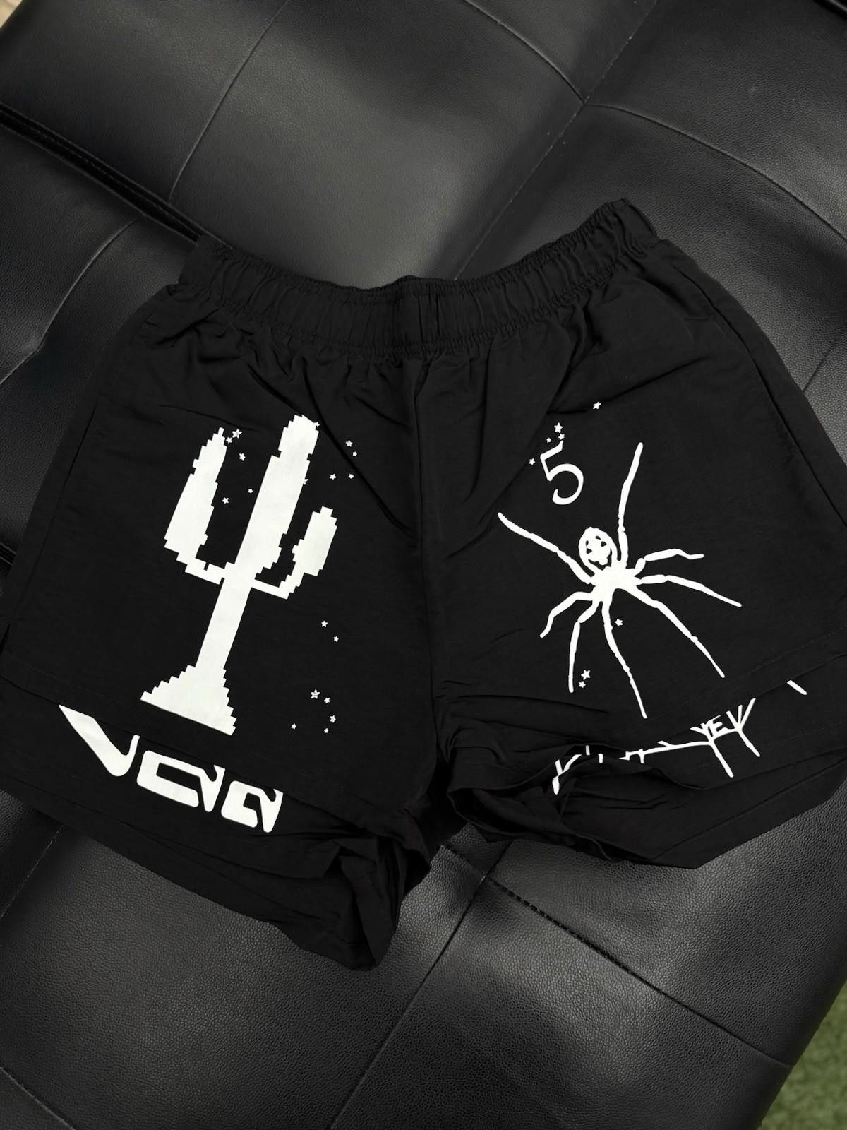 Sp5der Sp5der Double Layer Shorts Size Small (NEW) Black Authentic Size US 30 / EU 46 - 1 Thumbnail