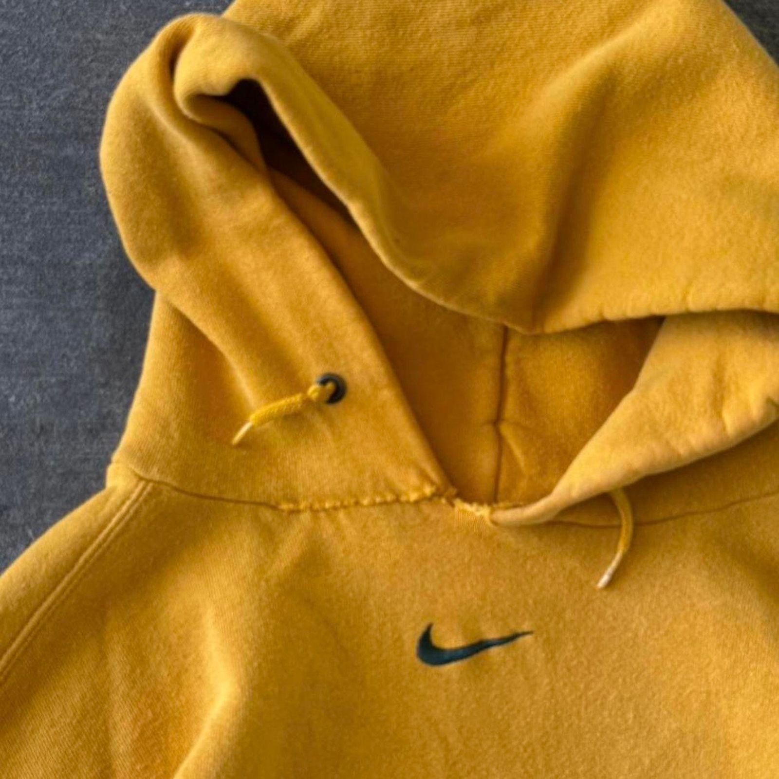 Nike Vintage 90s nike center swoosh hoodie Size US M / EU 48-50 / 2 - 4 Thumbnail