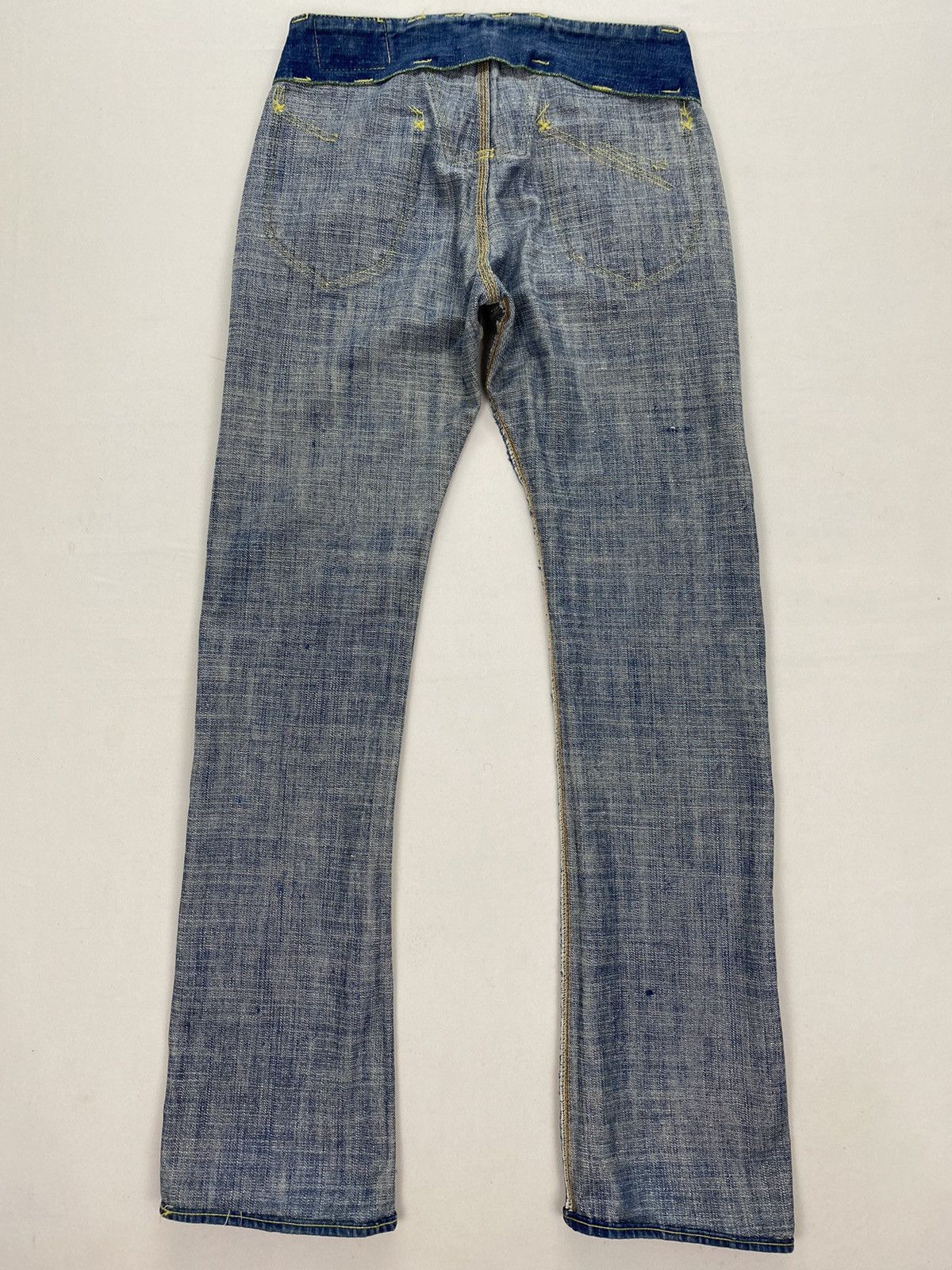Sugar Cane Mihara Yasuhiro X Sugar Cane Selvedge Hybrid Flare Denim Size US 30 / EU 46 - 10 Thumbnail