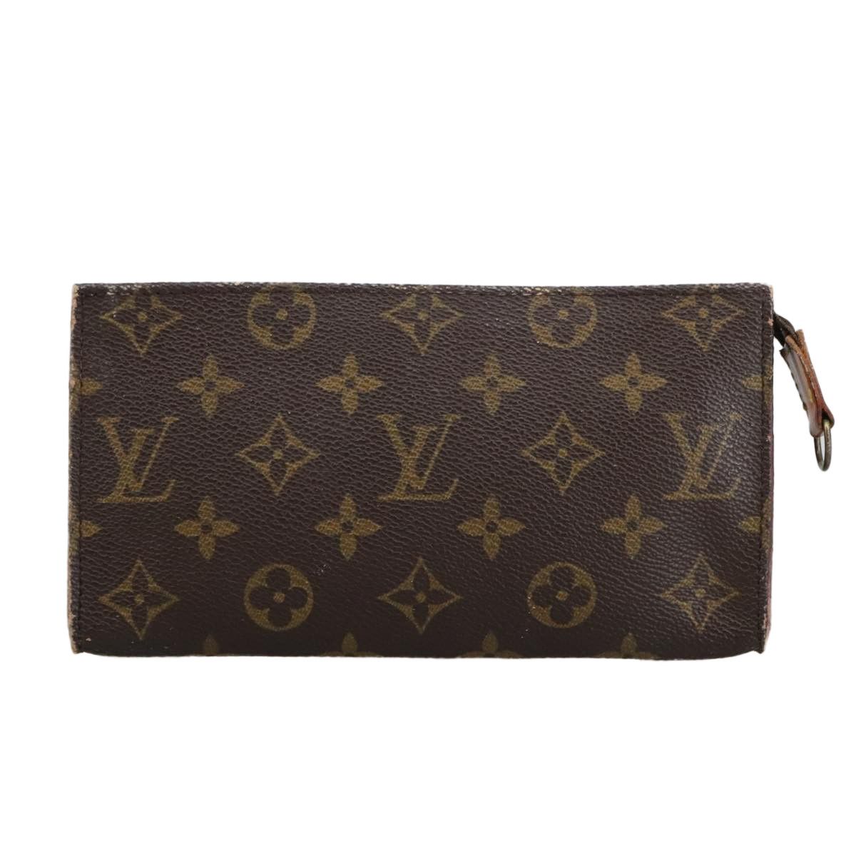 Louis Vuitton Pochette Brown Canvas Clutch Bag (Pre-Owned) Size ONE SIZE - 1 Thumbnail