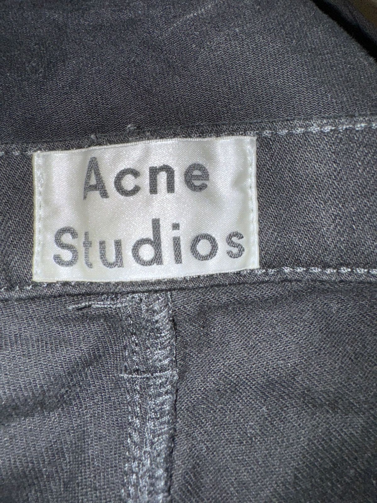 Acne Studios Acne Studios Max Stay Cash Black Denim Jeans Size US 34 / EU 50 - 15 Thumbnail
