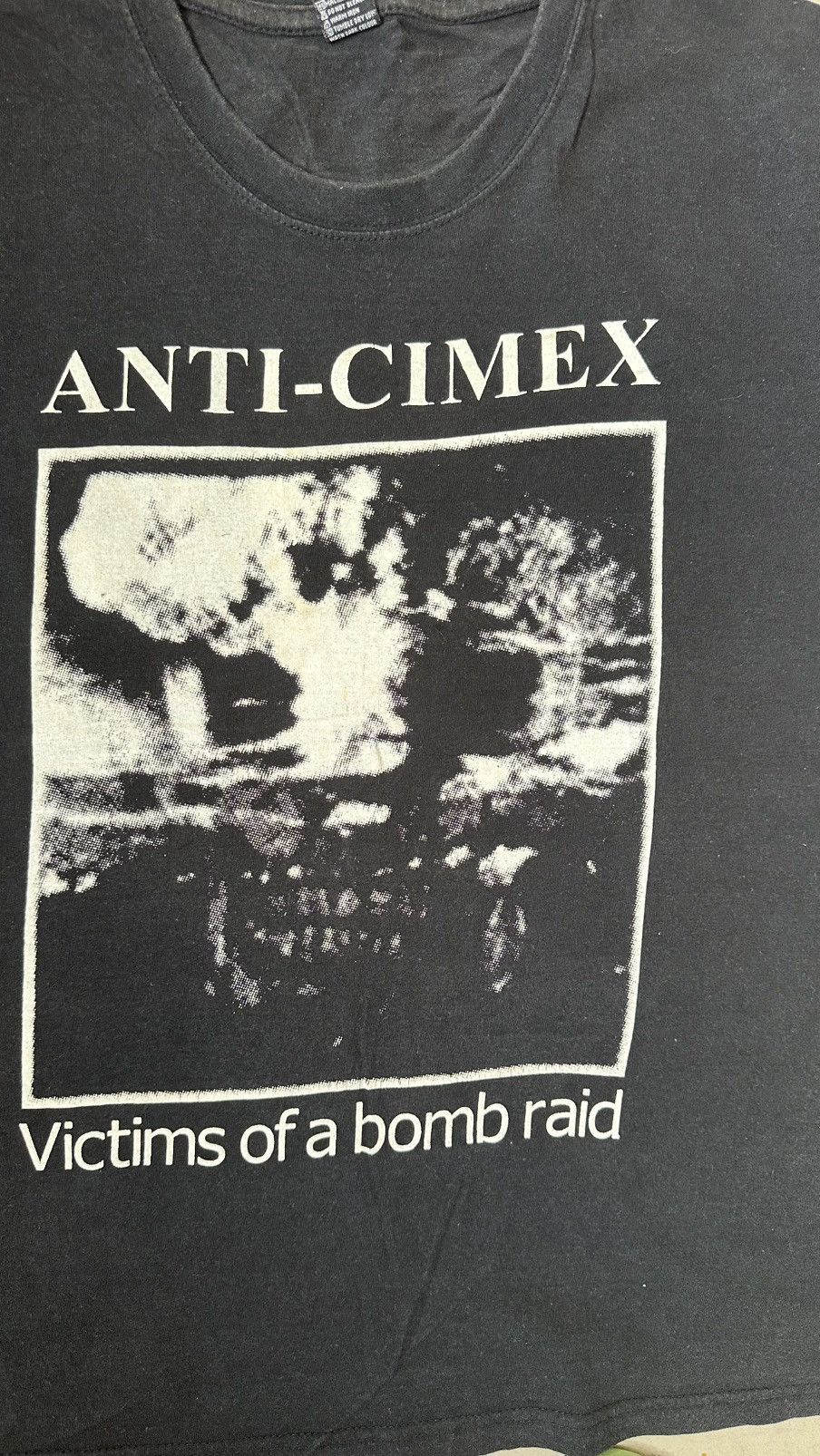 Vintage ANTI CIMEX CRUST PUNK BAND TEE Size US M / EU 48-50 / 2 - 2 Thumbnail