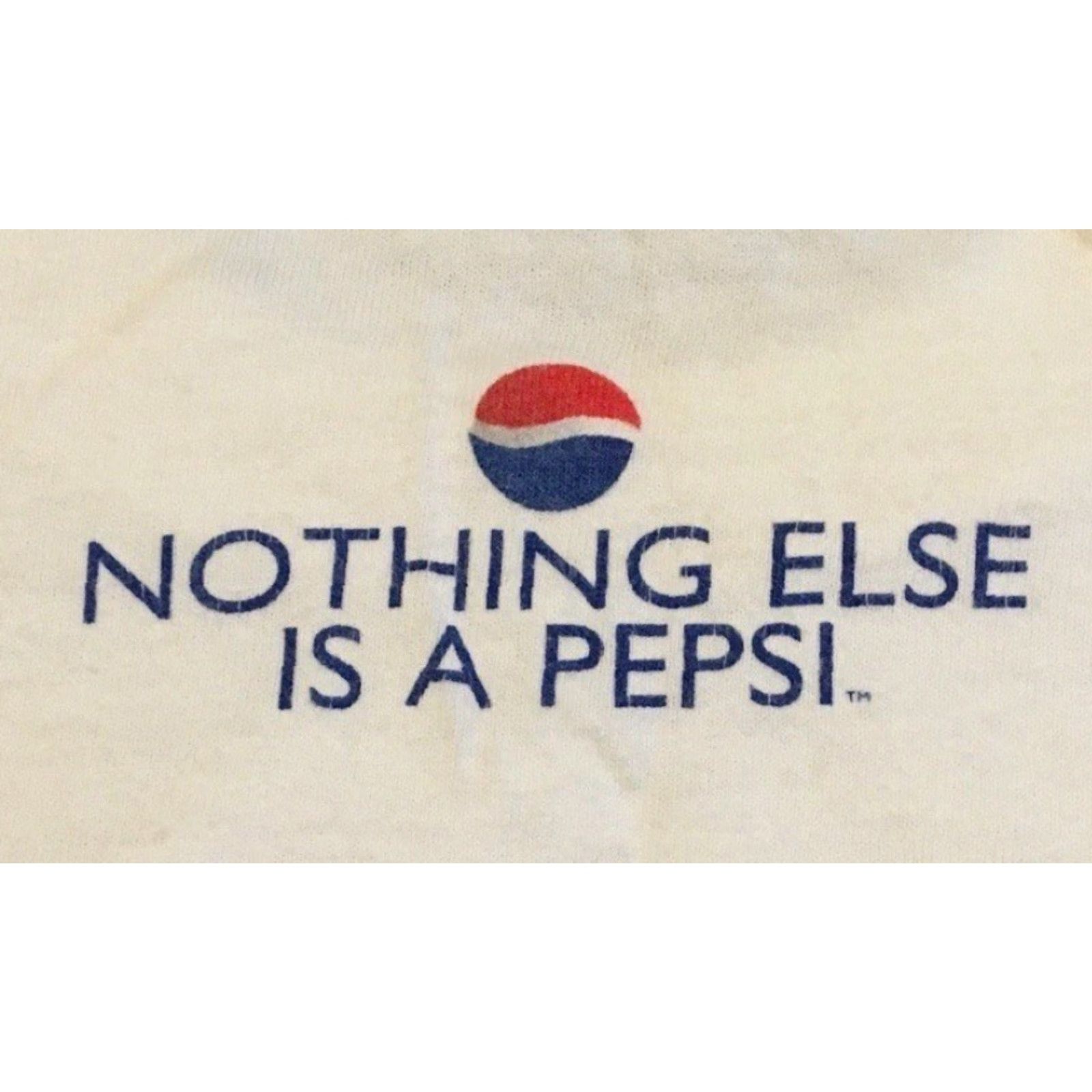 Vintage Vtg 90s Pepsi Faded Promo Shirt XL USA Graphic Tee Men White Surf Grunge 80s 90s Coca Cola Coke Drink USA Pepsi Cradle Ghost Single Stitch Vintage Size US XL / EU 56 / 4 - 4 Thumbnail