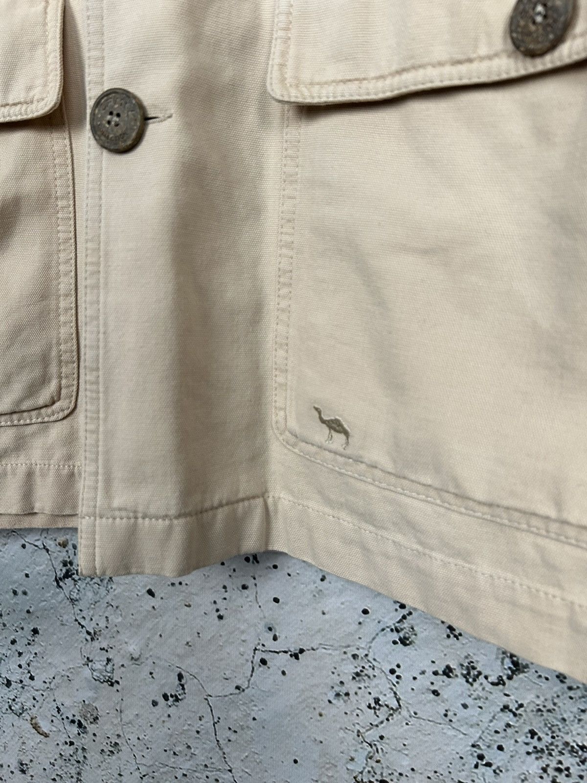 Camel Vintage Camel Light Jacket Coat Beige Desert Archive 90s Size US L / EU 52-54 / 3 - 4 Thumbnail