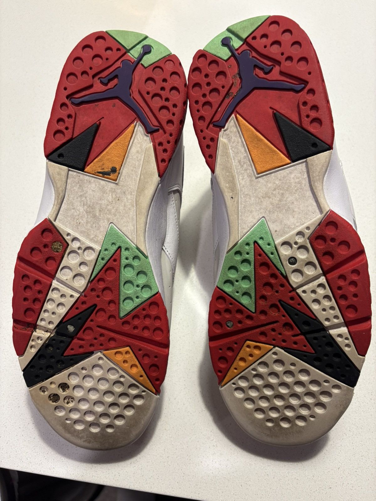 Jordan Brand × Nike Jordan Retro 7 (Hare) Size US 11 / EU 44 - 8 Thumbnail