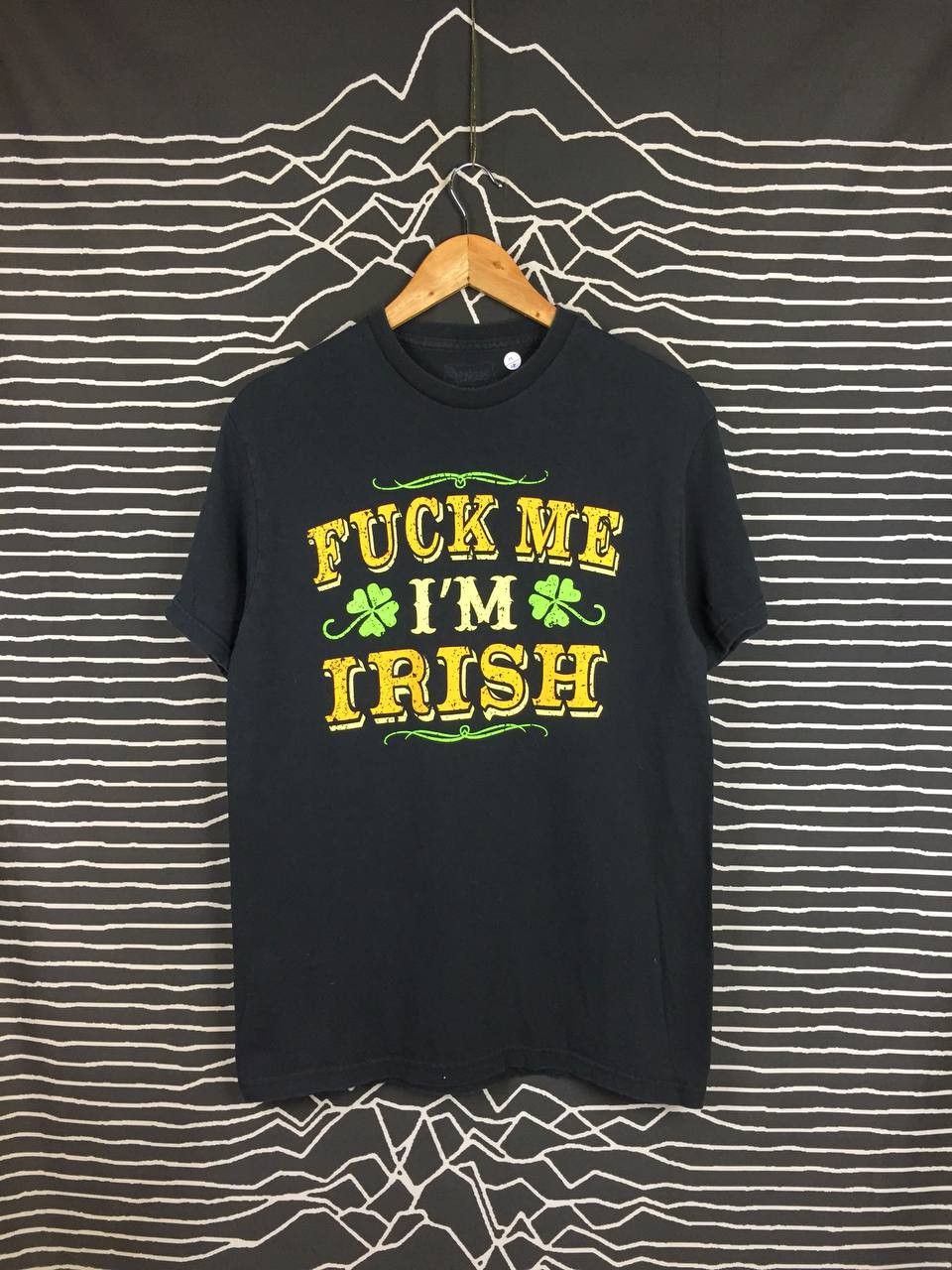 Vintage Vtg Spencers Fuck Me I'm Irish Graphic Tee Size US M / EU 48-50 / 2 - 2 Thumbnail