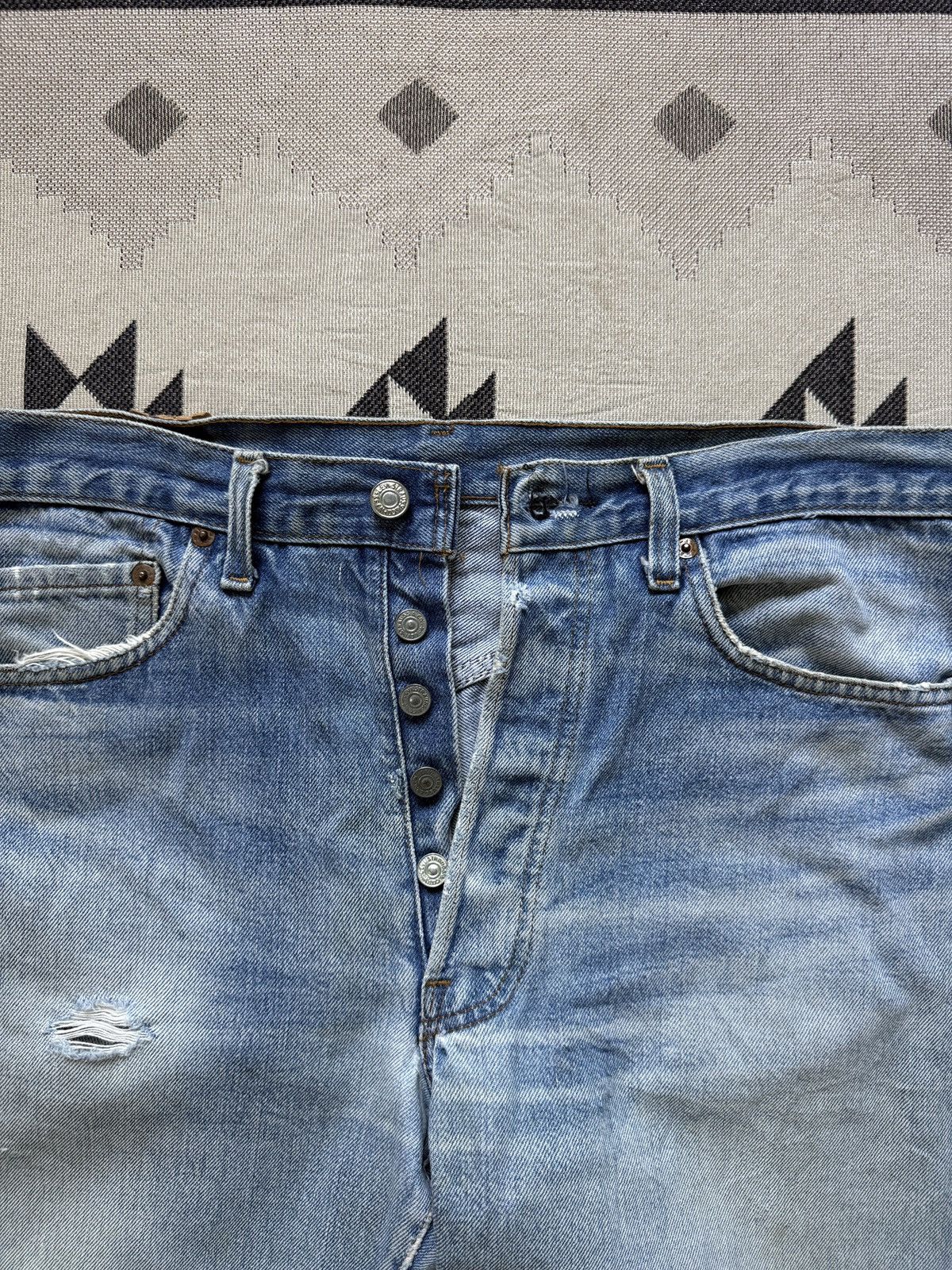 Levi's Vintage Clothing Vintage 1980s Levis Rindem Selvedge Jeans Size US 34 / EU 50 - 4 Thumbnail