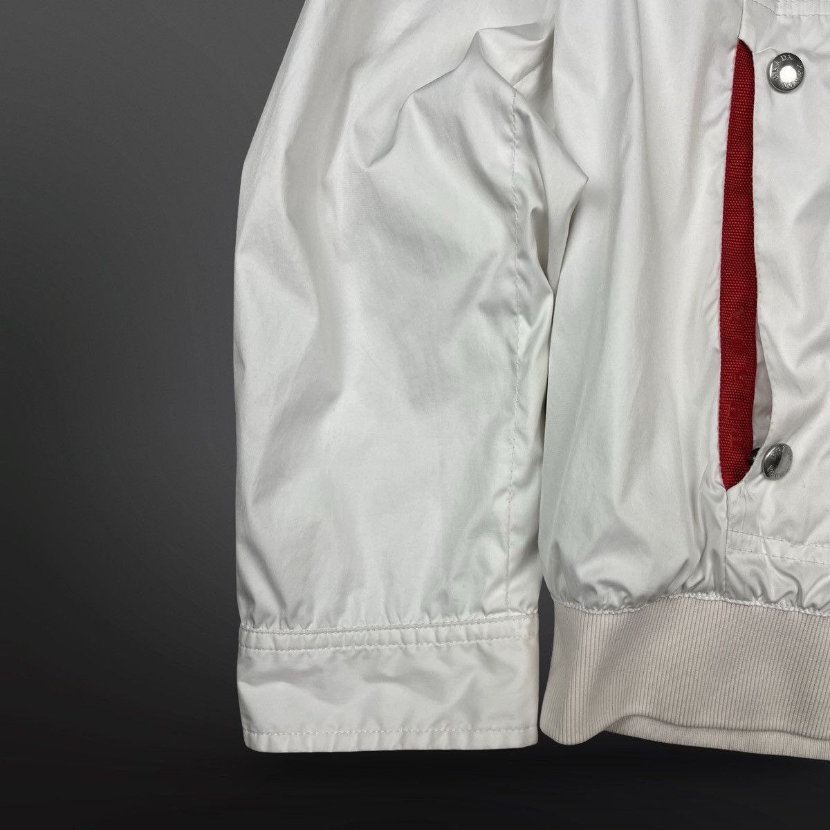 Prada Prada Nylon Jacket – White – Size Large Art. SGV862 Size US L / EU 52-54 / 3 - 4 Thumbnail