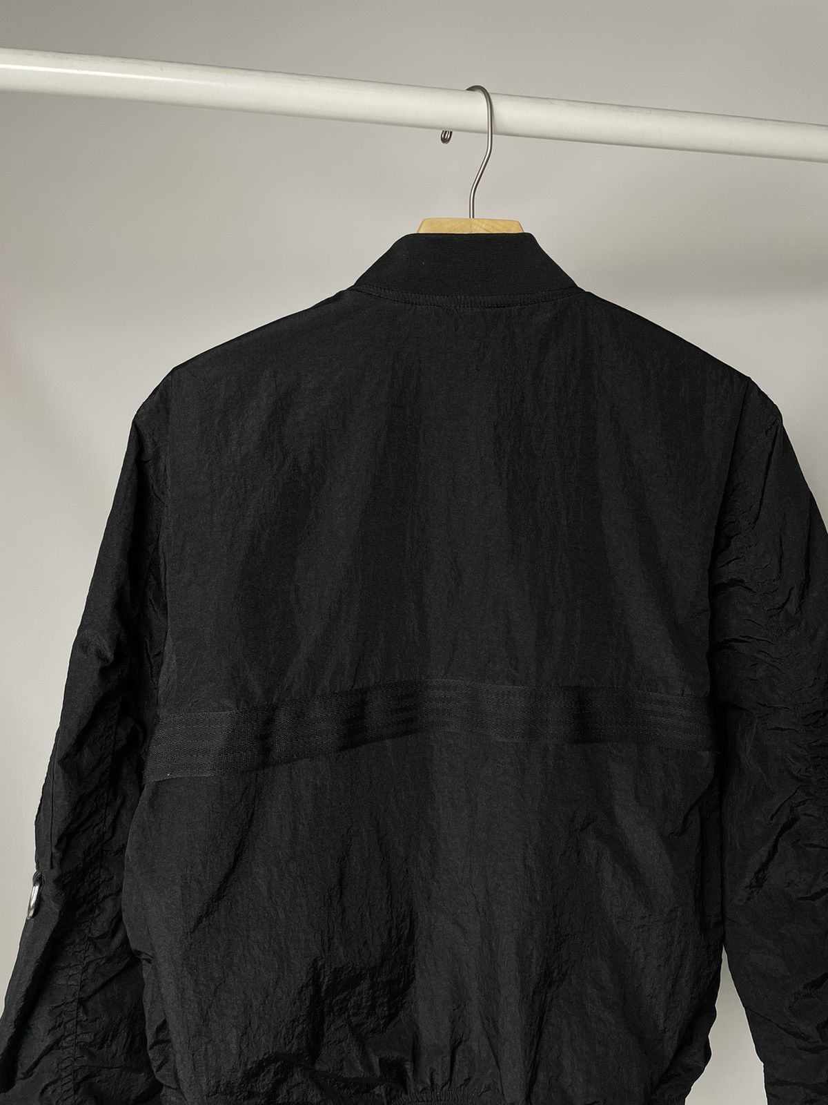 Diesel Diesel J-Dust ( S size ) 👁️ Vintage Black Nylon Bomber Jacket Size US S / EU 44-46 / 1 - 11 Thumbnail