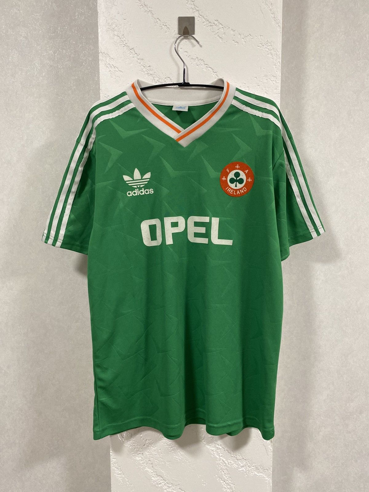 Adidas Vintage Adidas Ireland Repro Soccer Jersey Blokecore 90s L Size US L / EU 52-54 / 3 - 1 Thumbnail