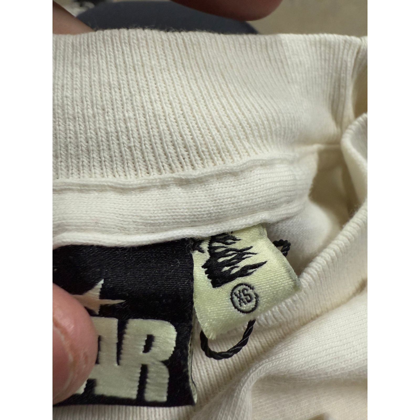 HELLSTAR Hellstar Paradise Tee Cream Black Used XS Size US XS / EU 42 / 0 - 5 Thumbnail