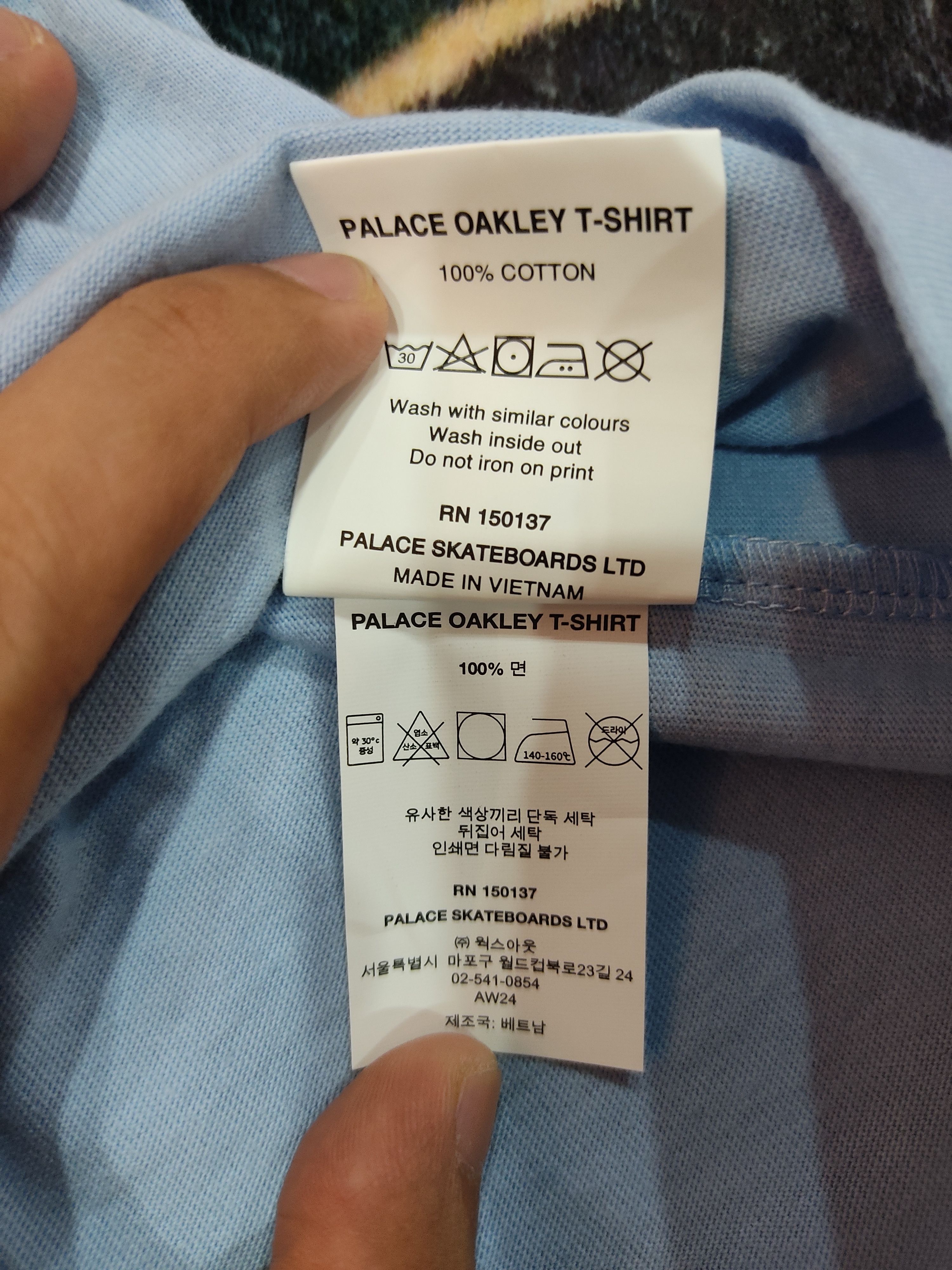 Oakley PALACE X OAKLEY TEE Size US L / EU 52-54 / 3 - 3 Thumbnail