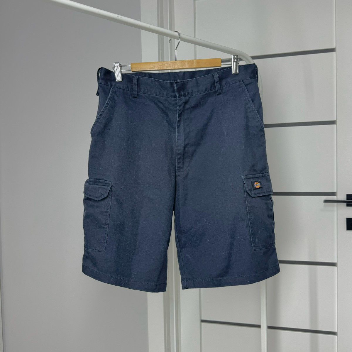 Pre-owned Dickies X Vintage Cargo Shorts Dickies Blue