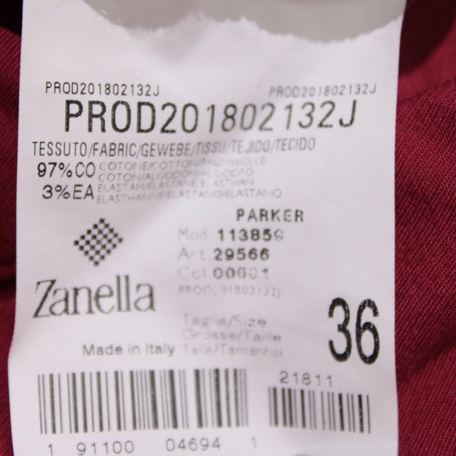 Zanella Zanella New with tags Chino Size 38 US In Red Size US 38 / EU 54 - 5 Thumbnail