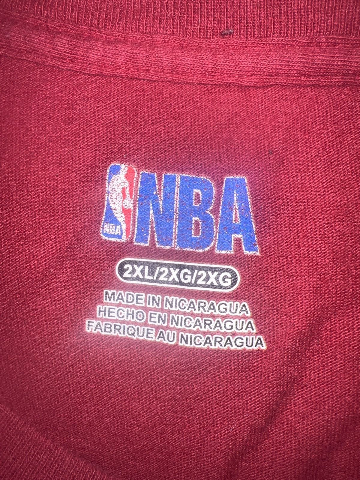 NBA NBA Cleveland Cavaliers Tee Size US XXL / EU 58 / 5 - 7 Thumbnail