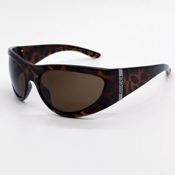 Gucci NEW GUCCI SUNGLASSES GG1575S 002 HAVANA UNISEX EYEWEAR Size ONE SIZE - 2 Thumbnail