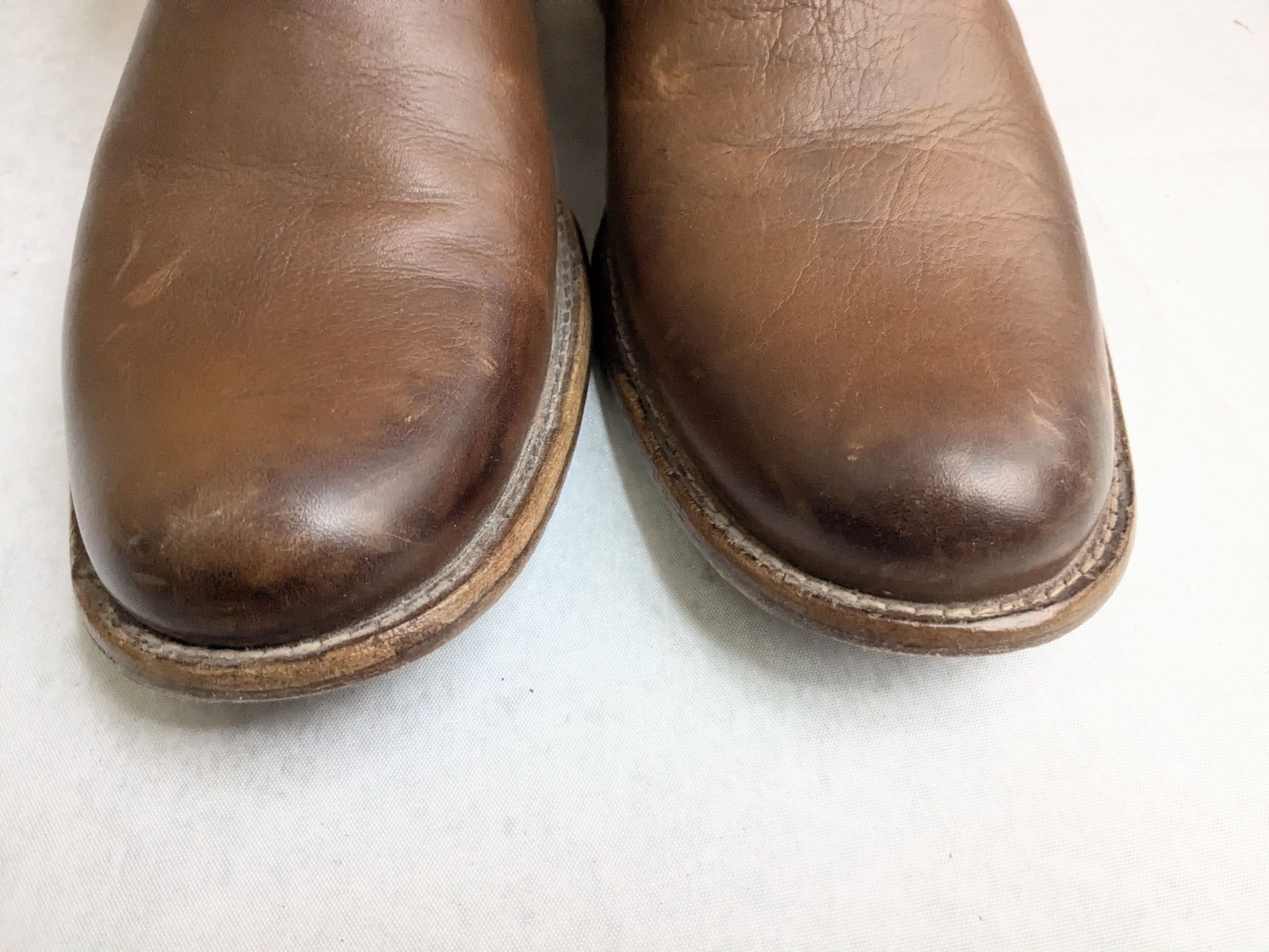 Frye Frye Harness Boots Brown Leather 10 D Motorcycle Biker Size US 10 / EU 43 - 4 Thumbnail