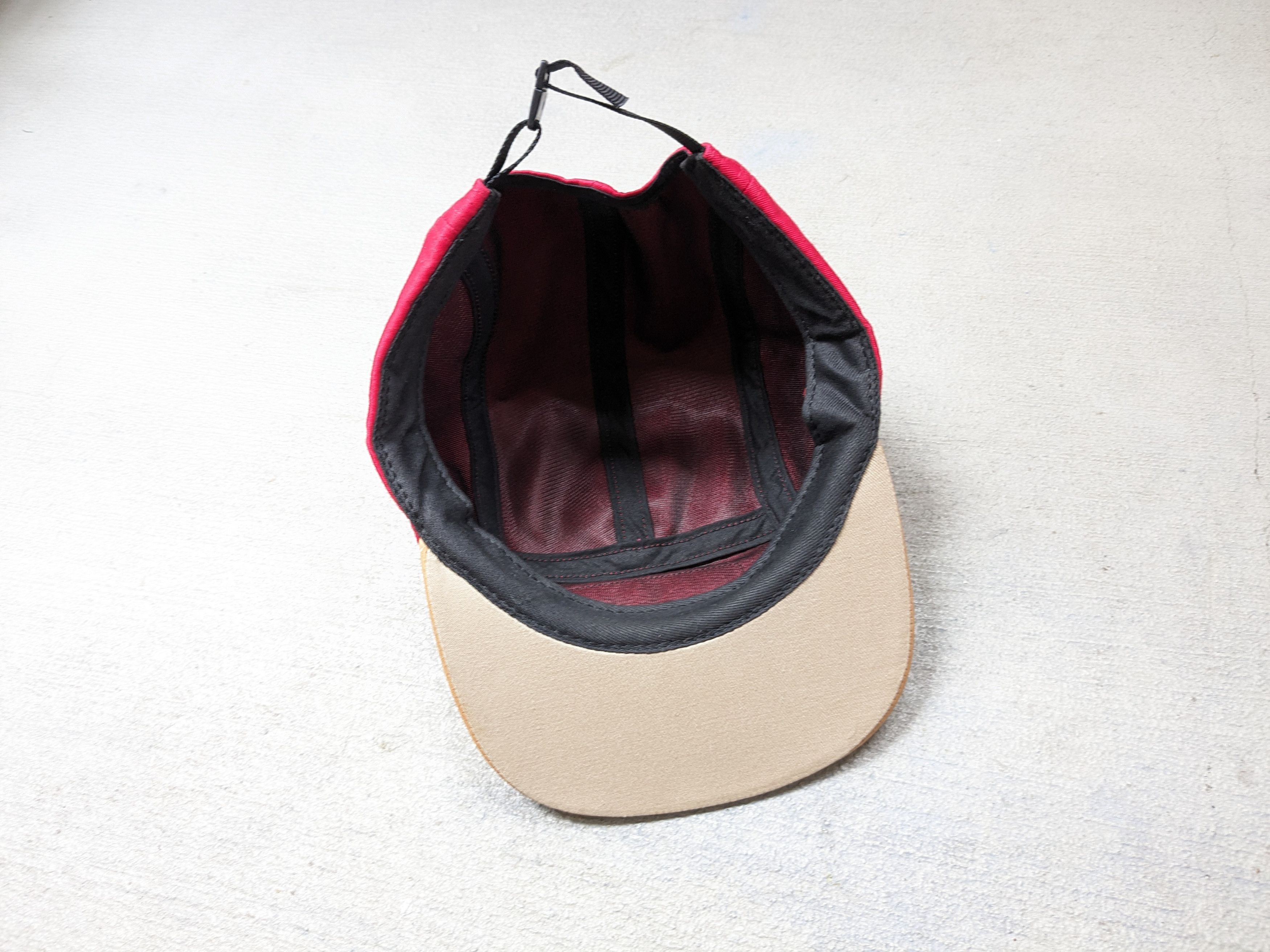 Supreme Supreme Expedition Leather Visor Camp Cap Red Brown BOGO Size ONE SIZE - 7 Thumbnail