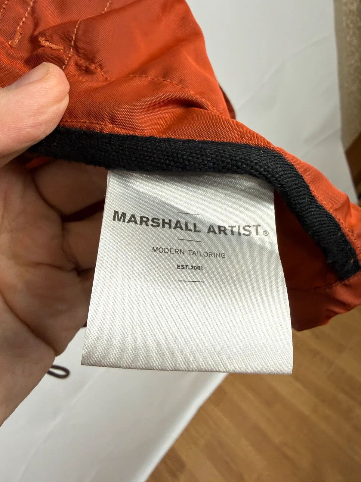 Marshall Artist Marshall Artist Wax Coated Nylon Jacket size L Size US L / EU 52-54 / 3 - 13 Thumbnail
