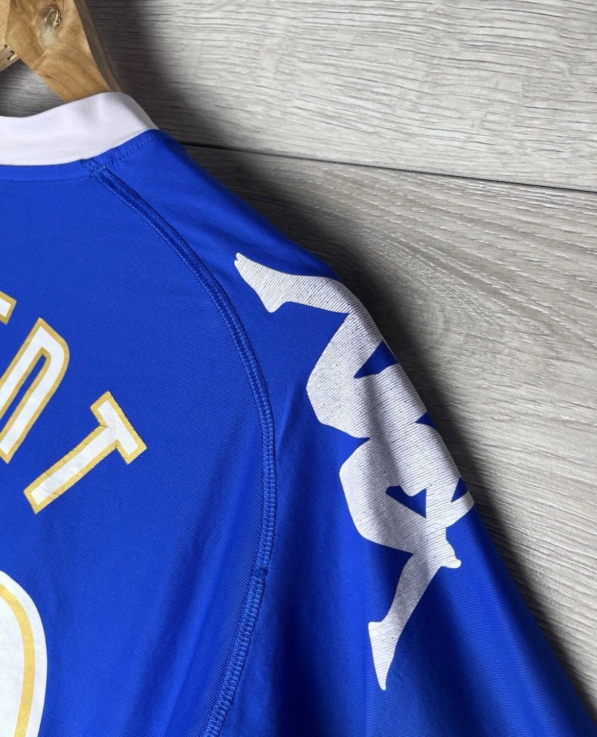 Kappa Vintage soccer jersey Portsmouth FC Kappa #10 NUGENT Size US M / EU 48-50 / 2 - 11 Thumbnail