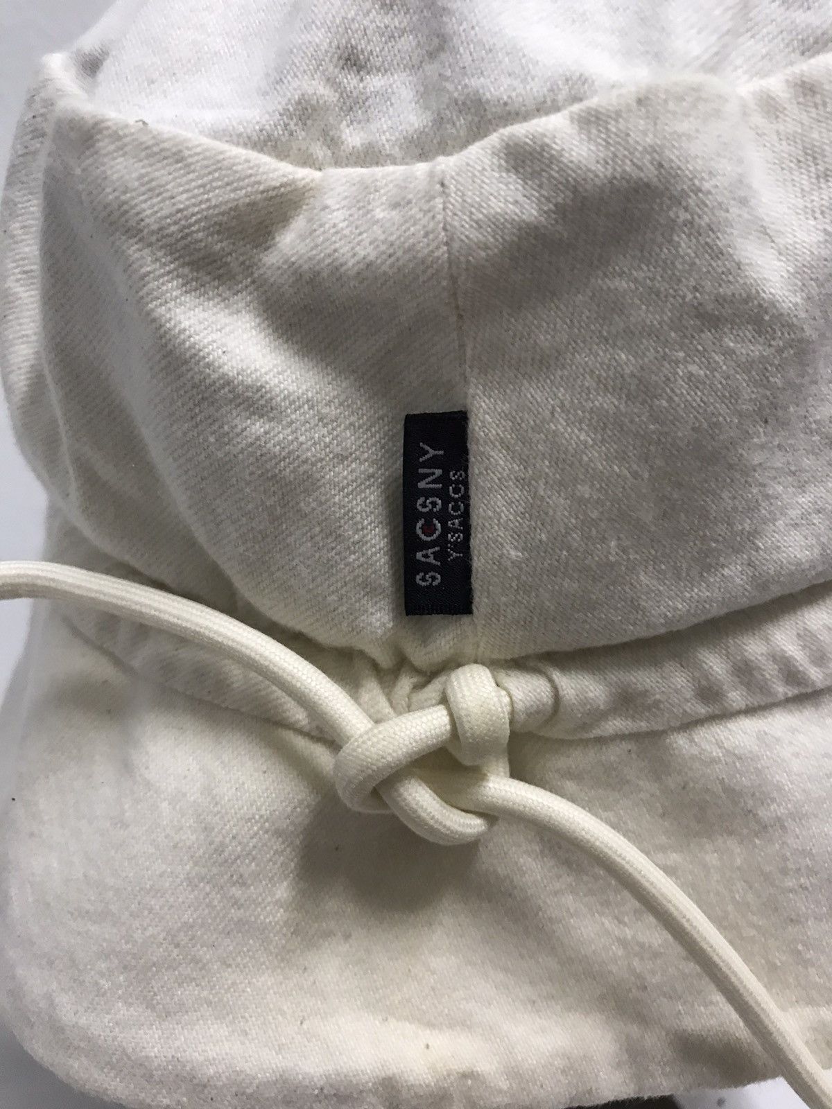 Y's × Yohji Yamamoto Yohji Yamamoto Y’sacs Cream/white Bucket Cap Size ONE SIZE - 3 Thumbnail