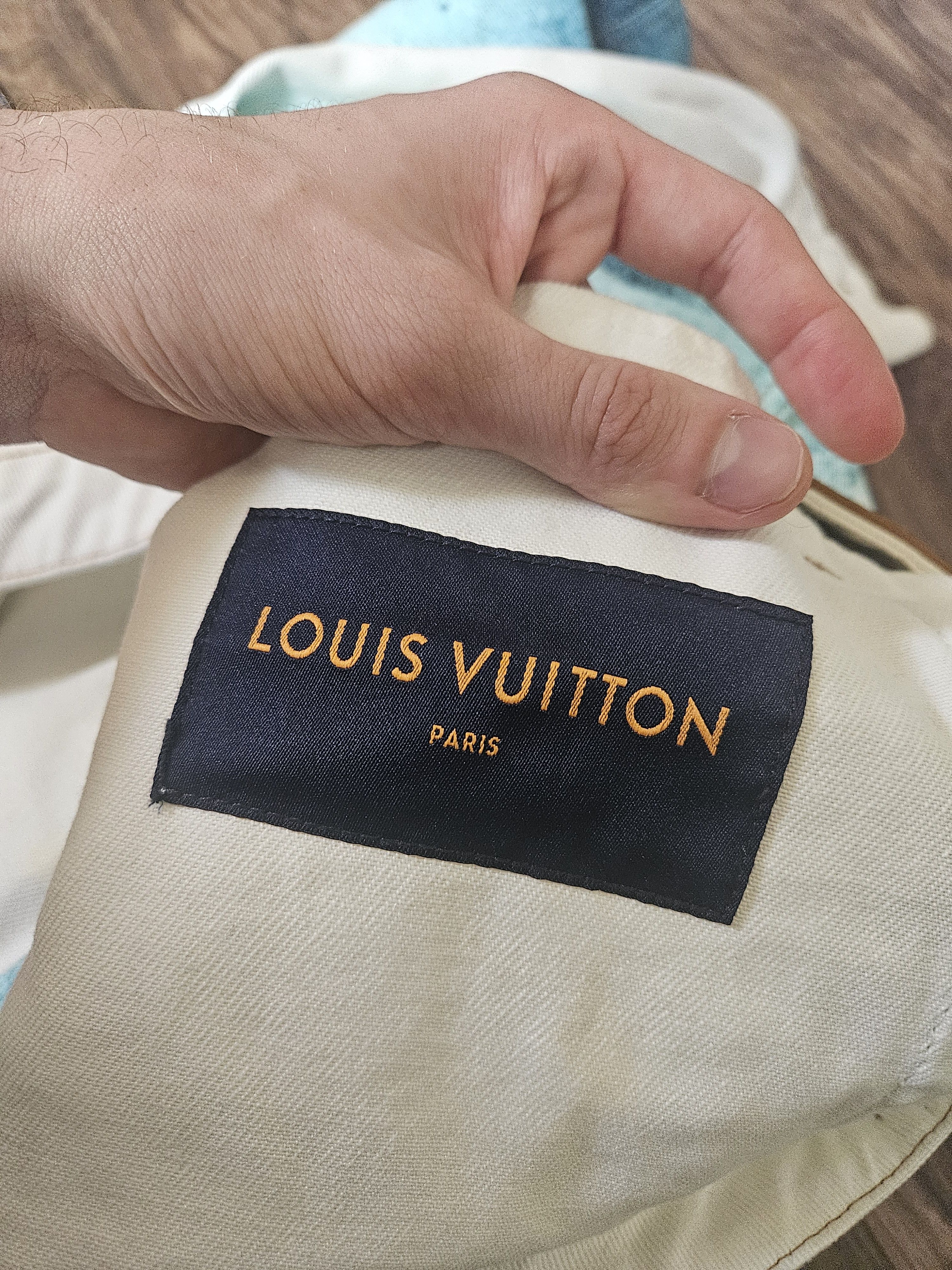 Louis Vuitton Ink Spray Monogram Denim Jacket Size US S / EU 44-46 / 1 - 9 Thumbnail