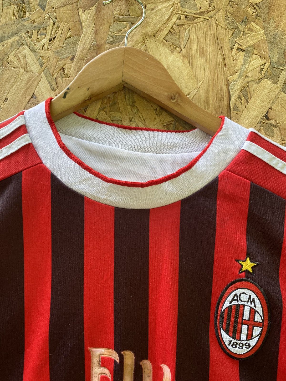 Adidas × Vintage Vintage a.c milan jersey Size US M / EU 48-50 / 2 - 5 Thumbnail