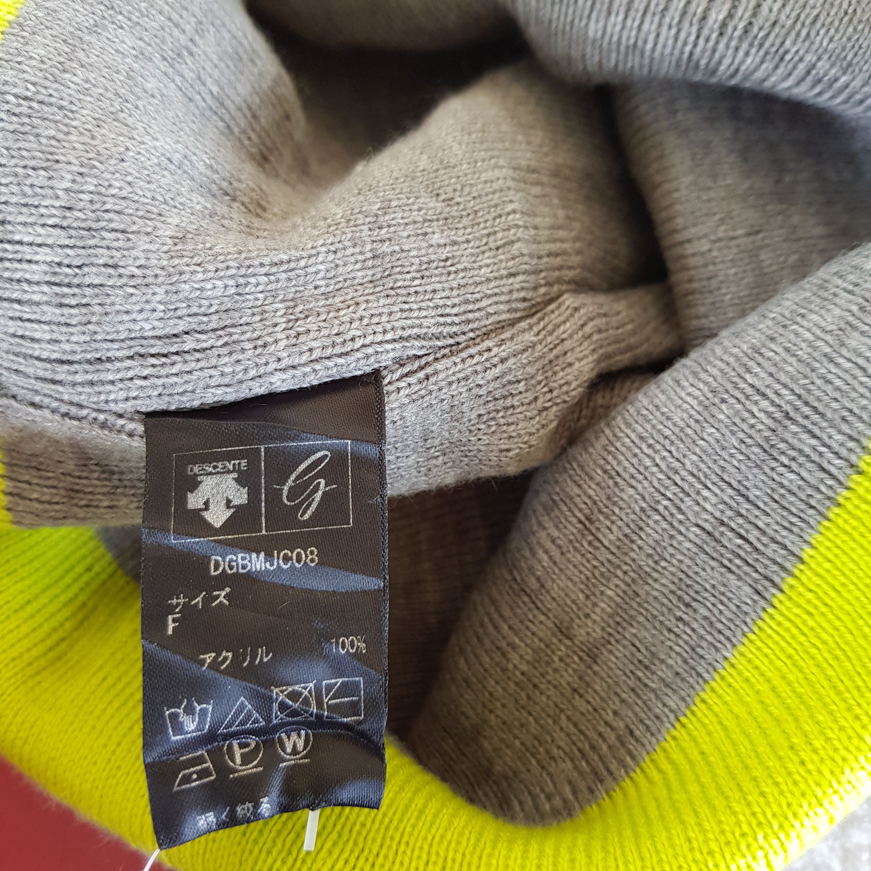 Descente Vintage Descente Beanie Japanese Sportswear Snow Caps Hats Size ONE SIZE - 7 Thumbnail