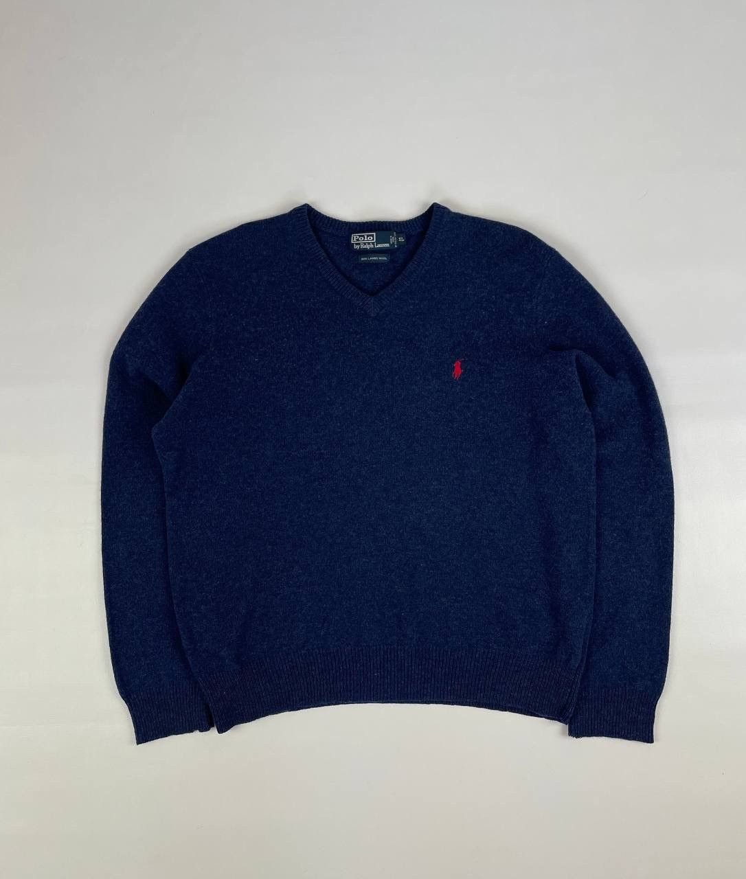 Polo Ralph Lauren Polo Ralph Lauren Lamb Wool Sweater Size US XL / EU 56 / 4 - 1 Thumbnail