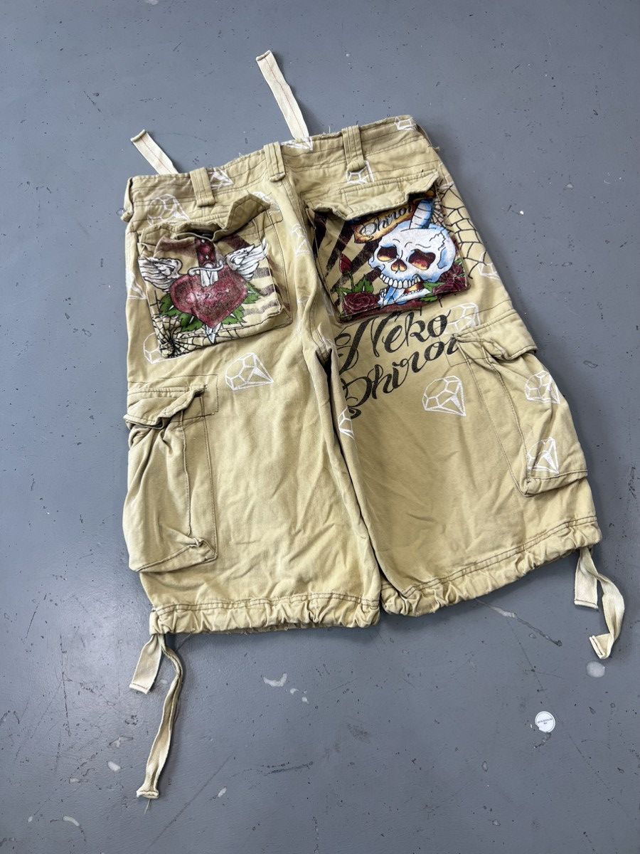 Ed Hardy Crazy vintage Ed hardy inspired tattoo printed short Size US 32 / EU 48 - 8 Thumbnail