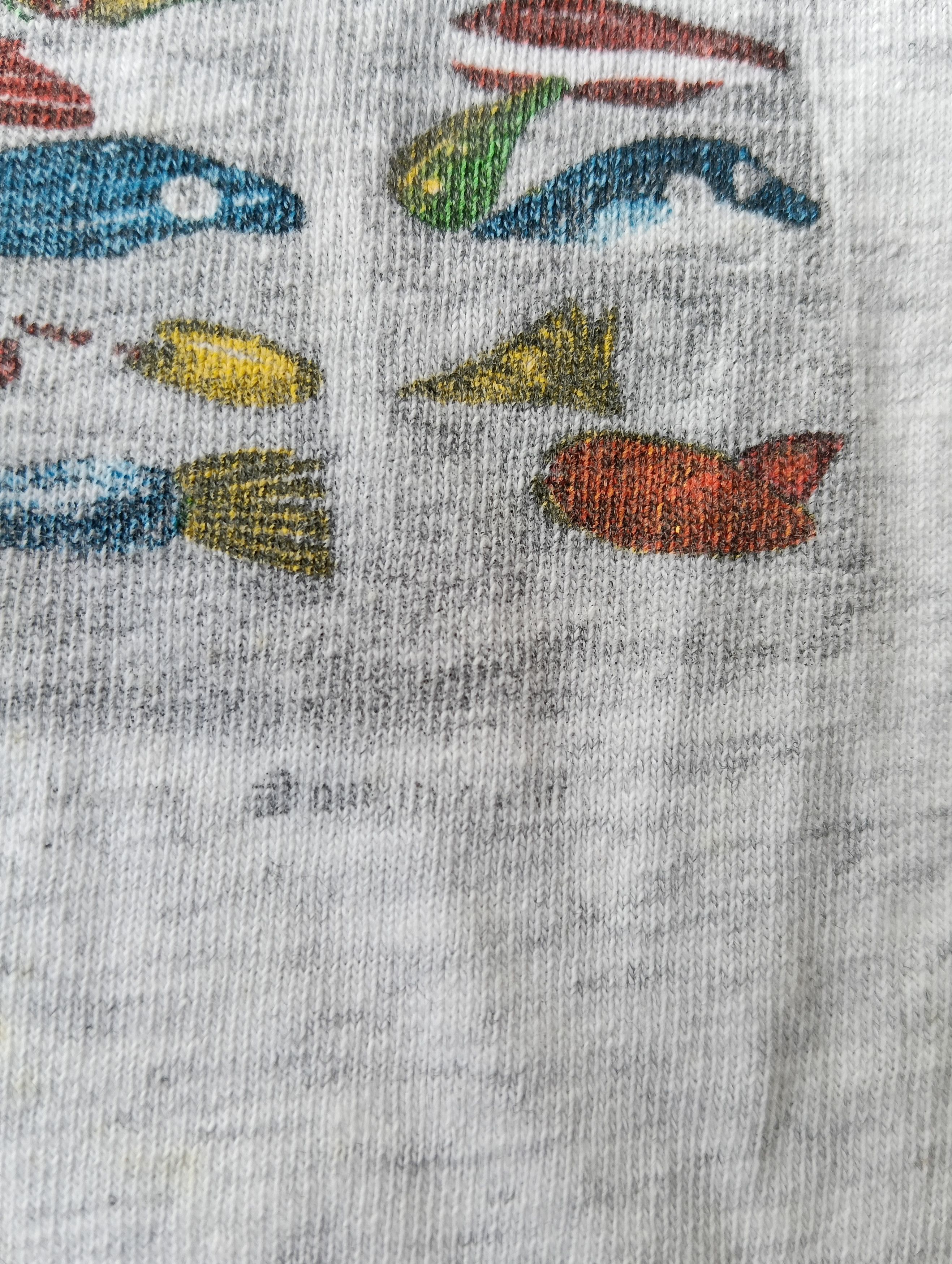 Vintage Vintage fishing Tshirt. Size US XL / EU 56 / 4 - 7 Thumbnail